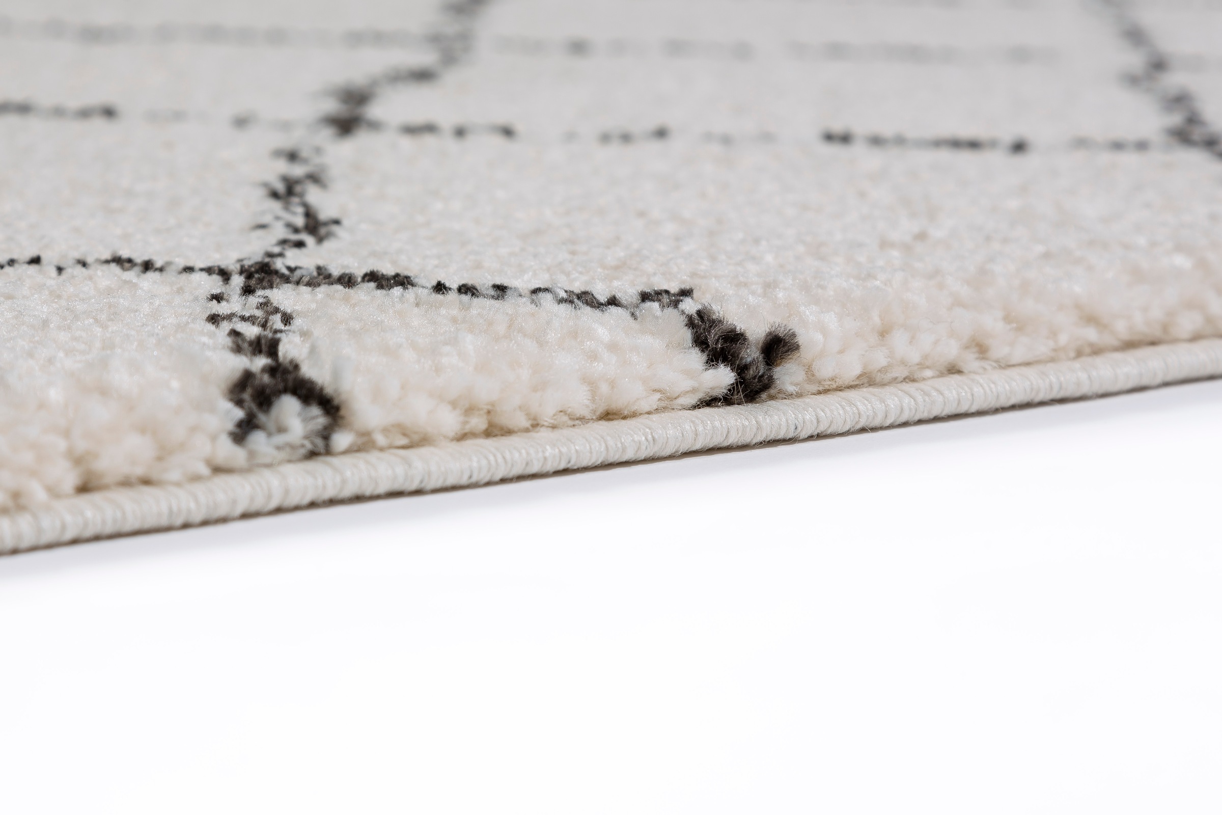 SCHÖNER WOHNEN-Kollektion Hochflor-Teppich »Winsome 6318-241«, rechteckig, 25 mm Höhe, Langflor, Hoch Tief Struktur, Wohnzimmer, Schöner Wohnen Kollektion
