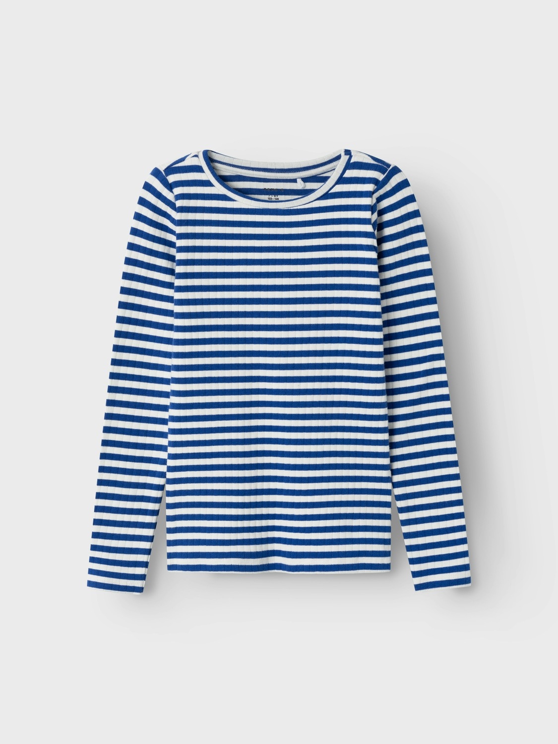 Name It Langarmshirt »NKFSURAJA XSL LS TOP NOOS«, toller Ringel-Look in gerippter Qualität