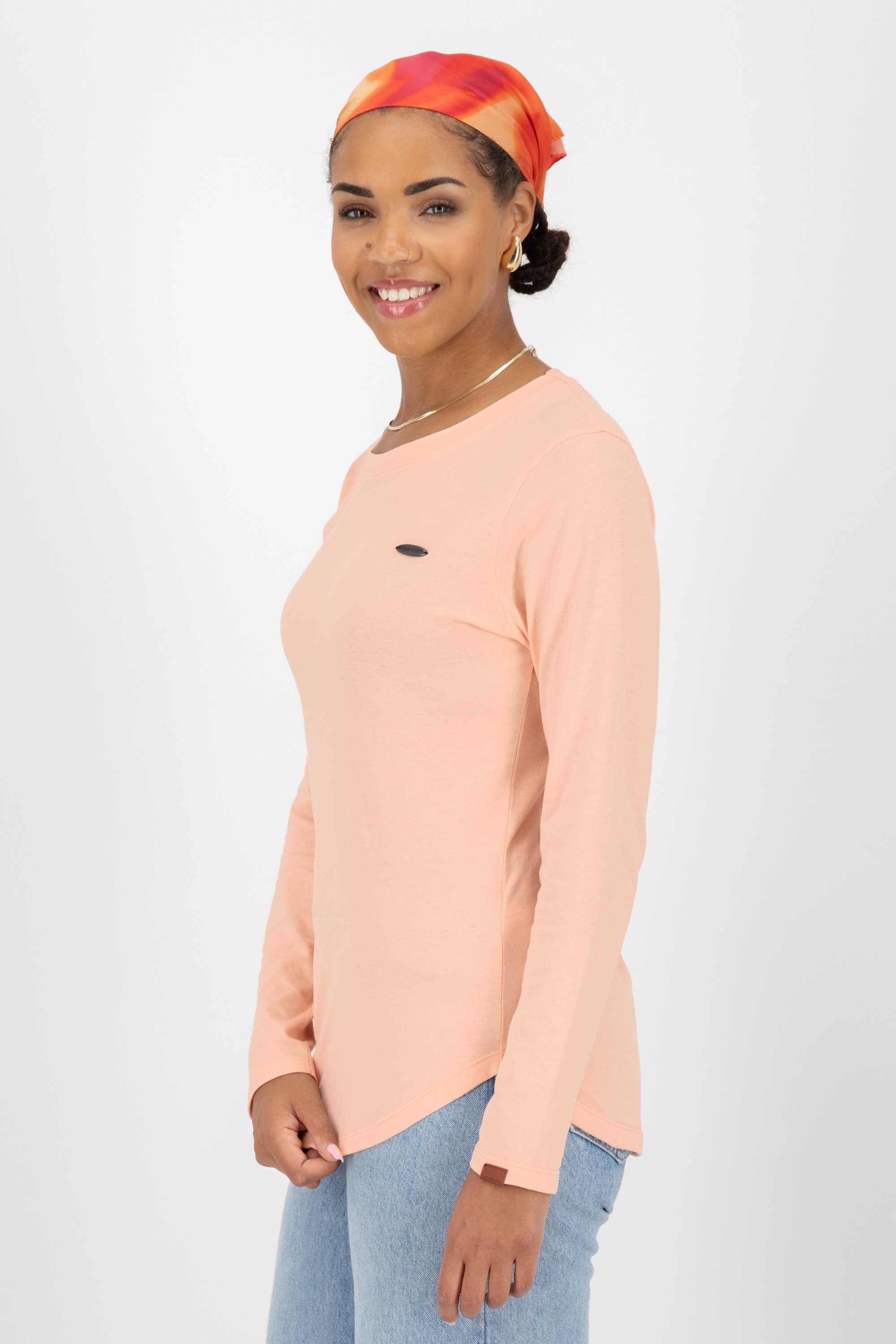 Alife & Kickin Langarmshirt »Damen LeaAK A«, Figurnah geschnittenes Longsleeve Shirt mit Rundhalsausschnitt