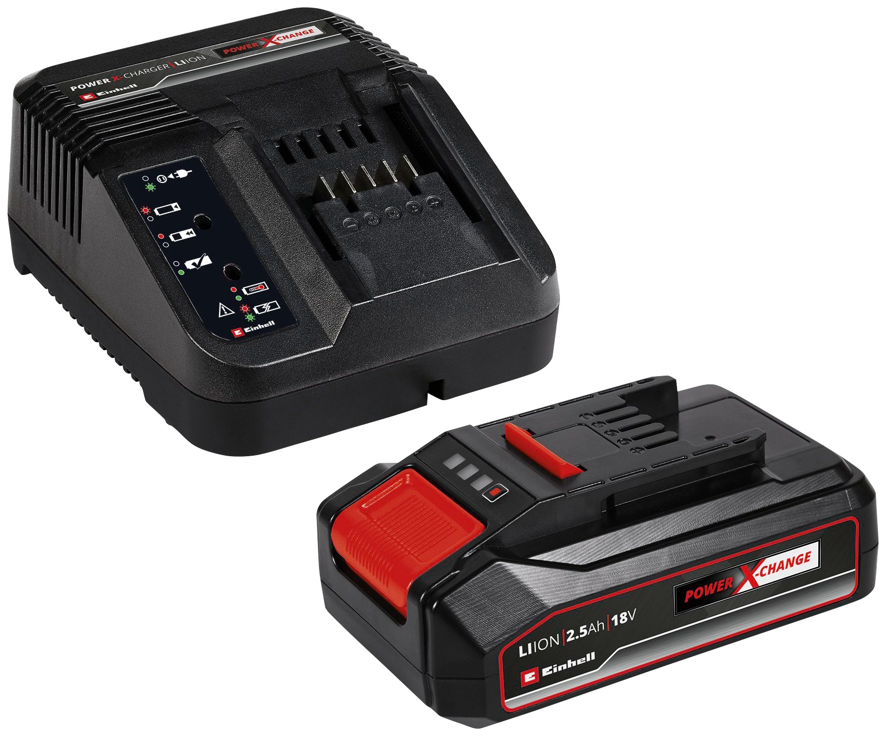 Einhell Akku-Kettensäge »GE-LC 18 Li + 2,5Ah Starter Kit«, (Set), mit Akku und Ladegerät