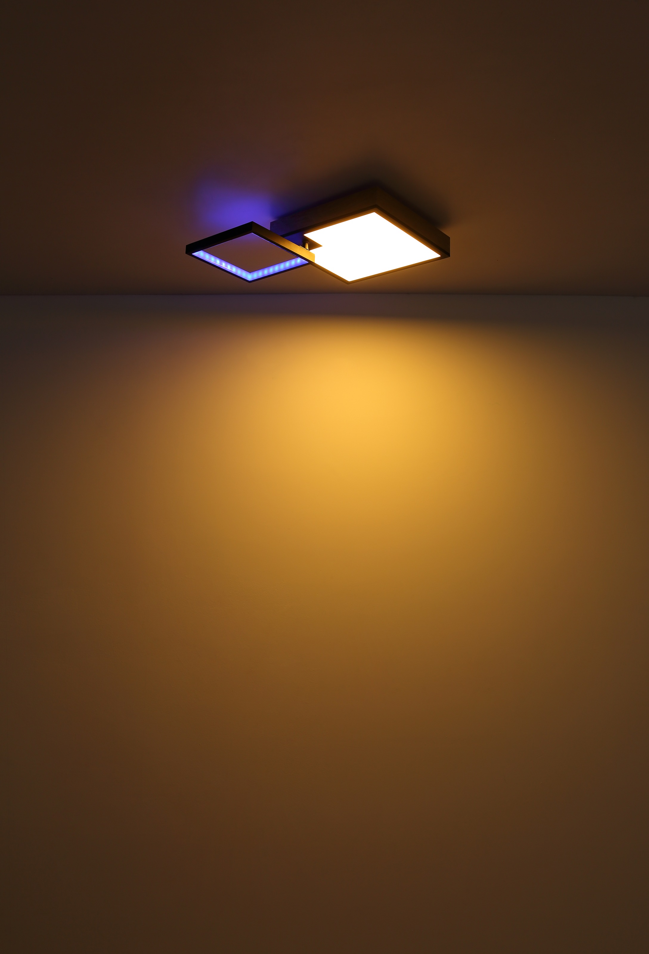 GLOBO LIGHTING Deckenleuchte »JACKY« LED-Modul 1 Stk. Deckenlampe Wohnzimmer-Leuchte Schlafzimmer-Leuchte Flur Küche