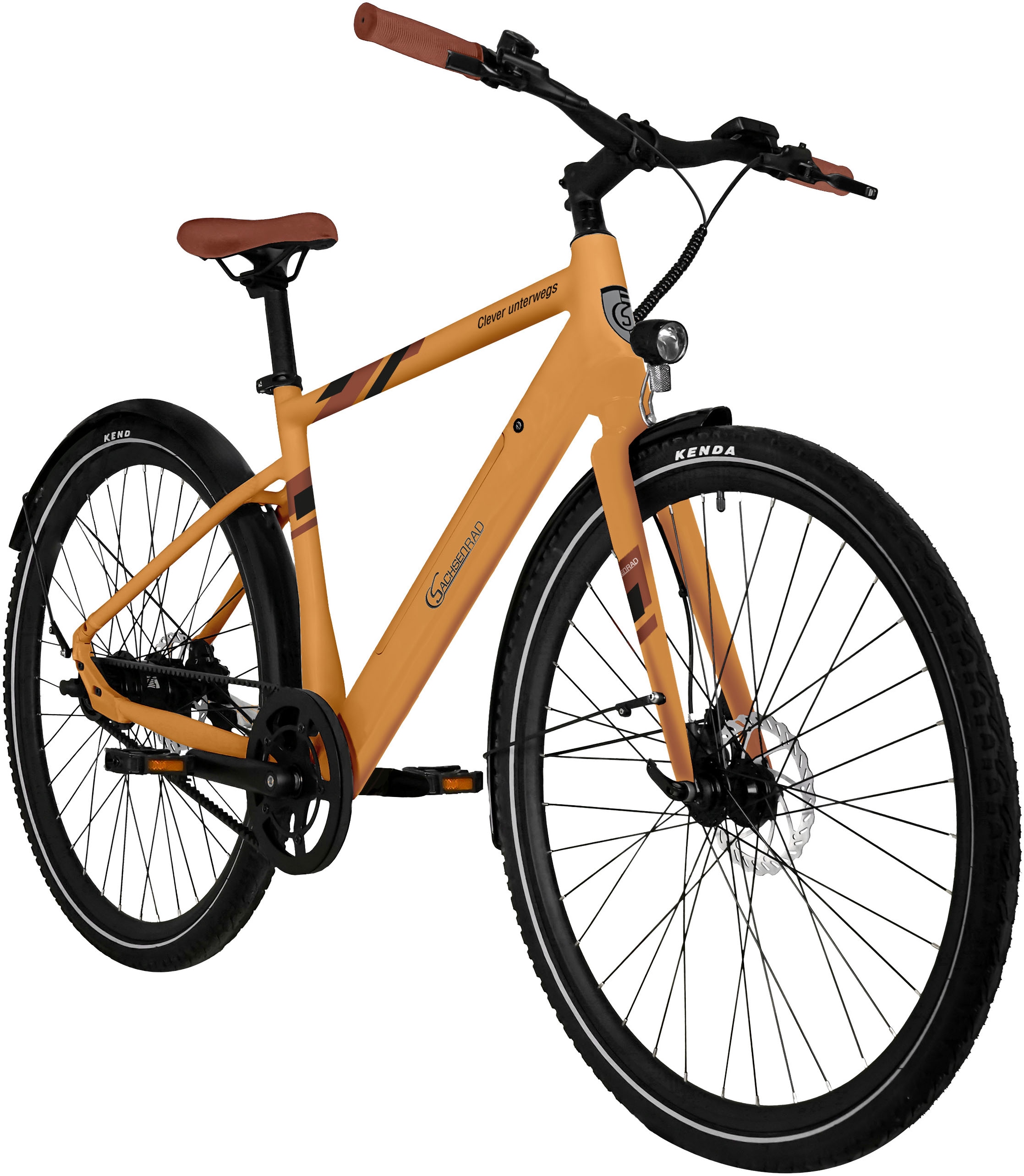 SachsenRad E-Bike »C3T«, 1 Gang, Shimano, Heckmotor 250 W
