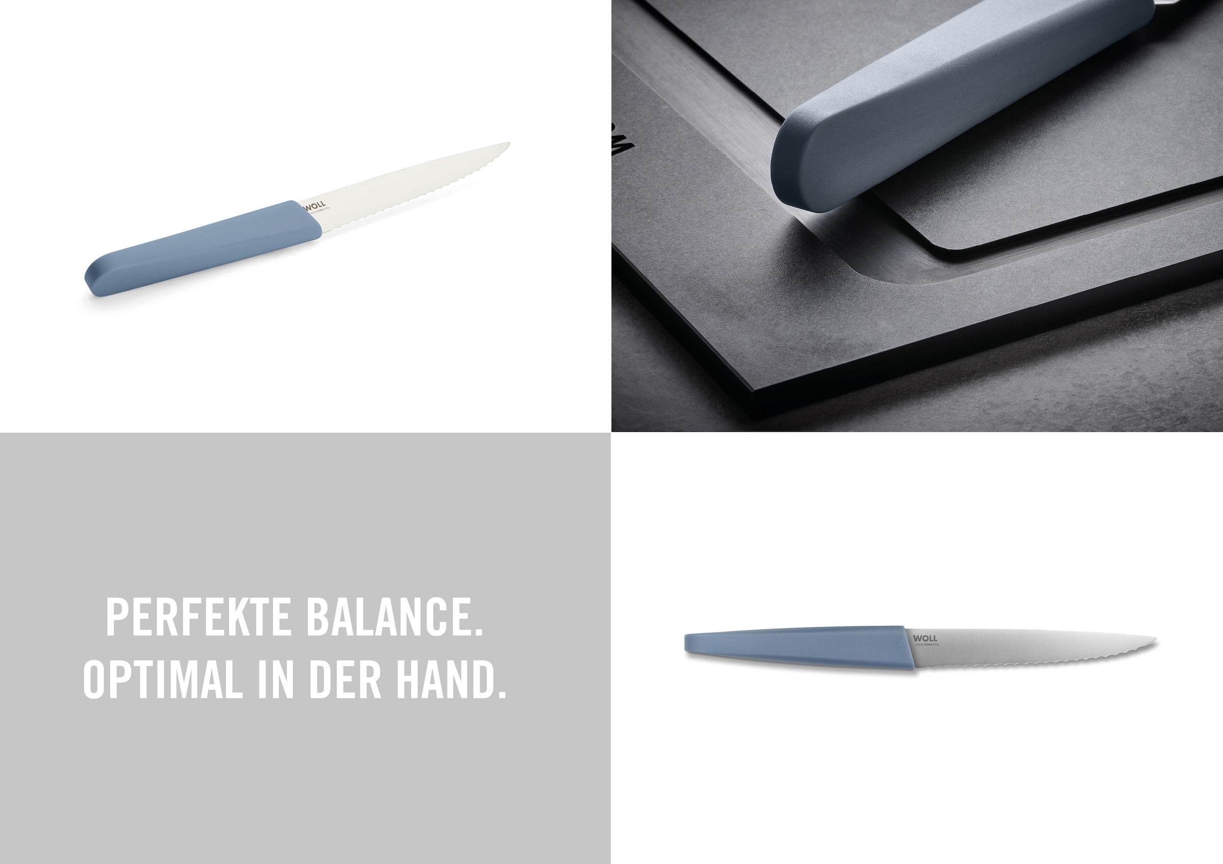 WOLL Steakmesser »Cutting Edge« aus deutschem Edelstahl gemäß DIN 1.4116 günstig online kaufen