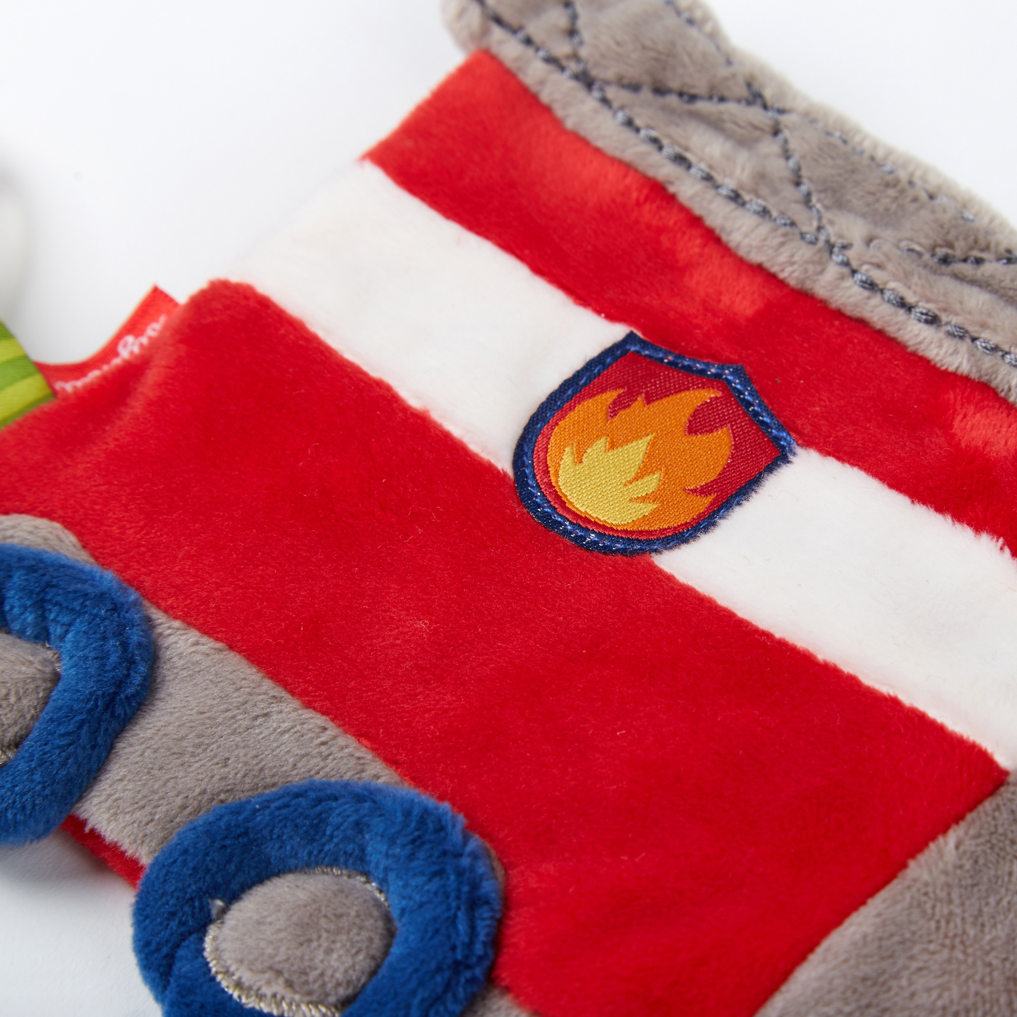 Sigikid Schmusetuch »PlayQ, START Knistertuch Feuerwehr«, mit Rasselring