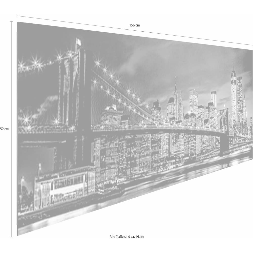 Reinders! Deco-Panel »New York bei Nacht«