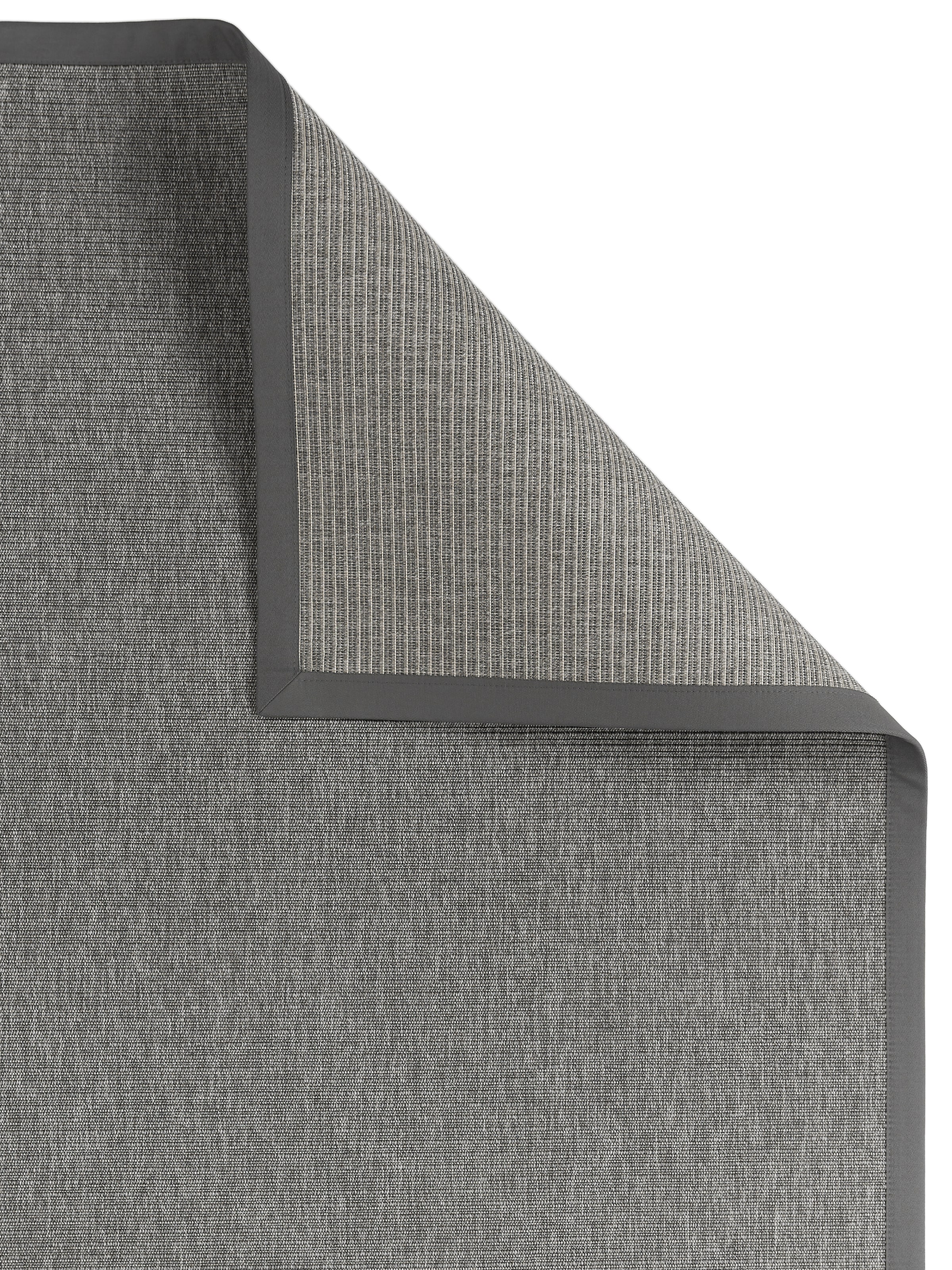 Dekowe Teppich »Basic S2 Duo« rechteckig 10 mm Höhe meliert, leichte Streifen, mit Bordüre, In- und Outdoor geeignet