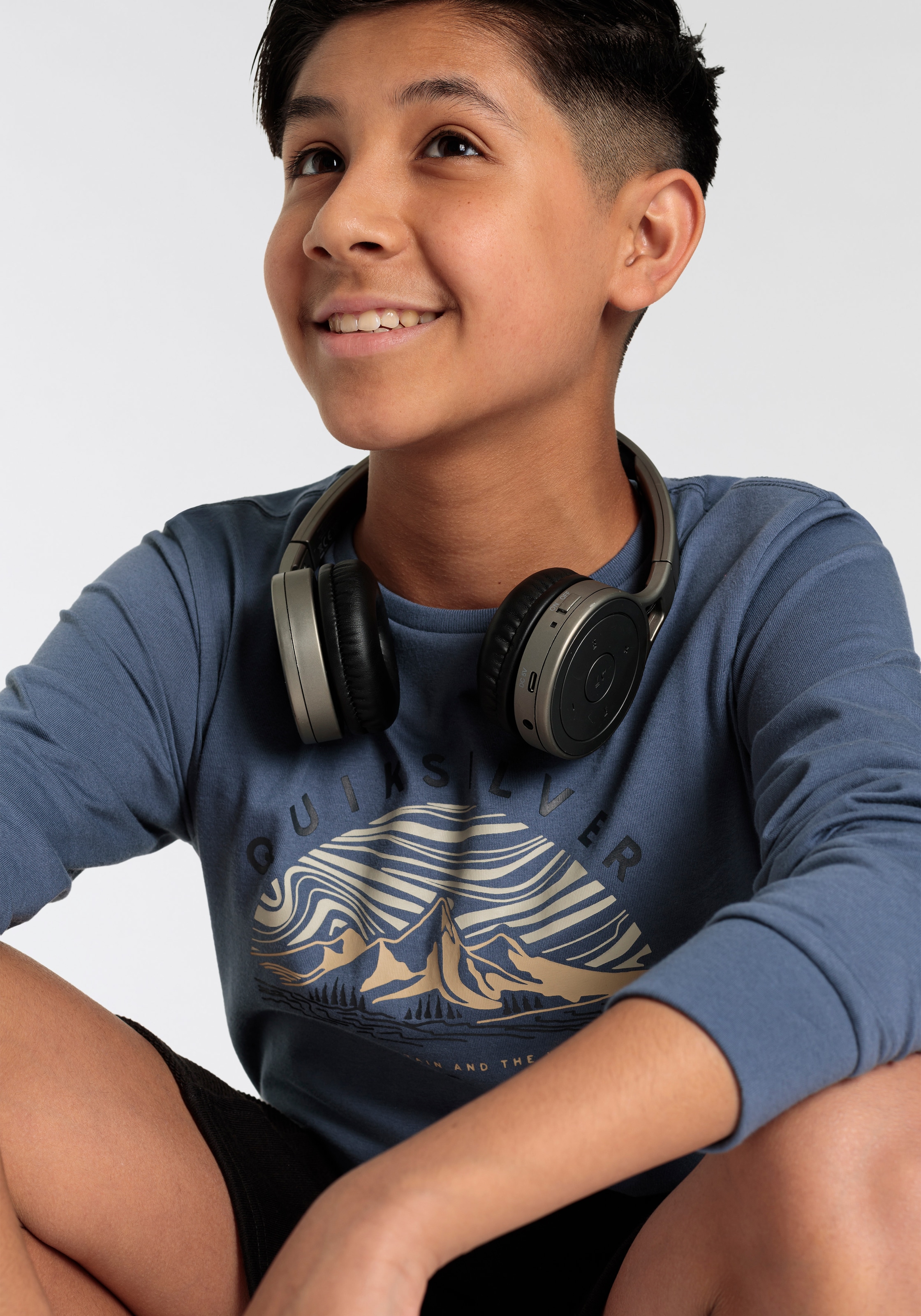 Quiksilver Langarmshirt »MTWAVE DUNESCAPE LS PACK YOUTH«, (2 tlg.)