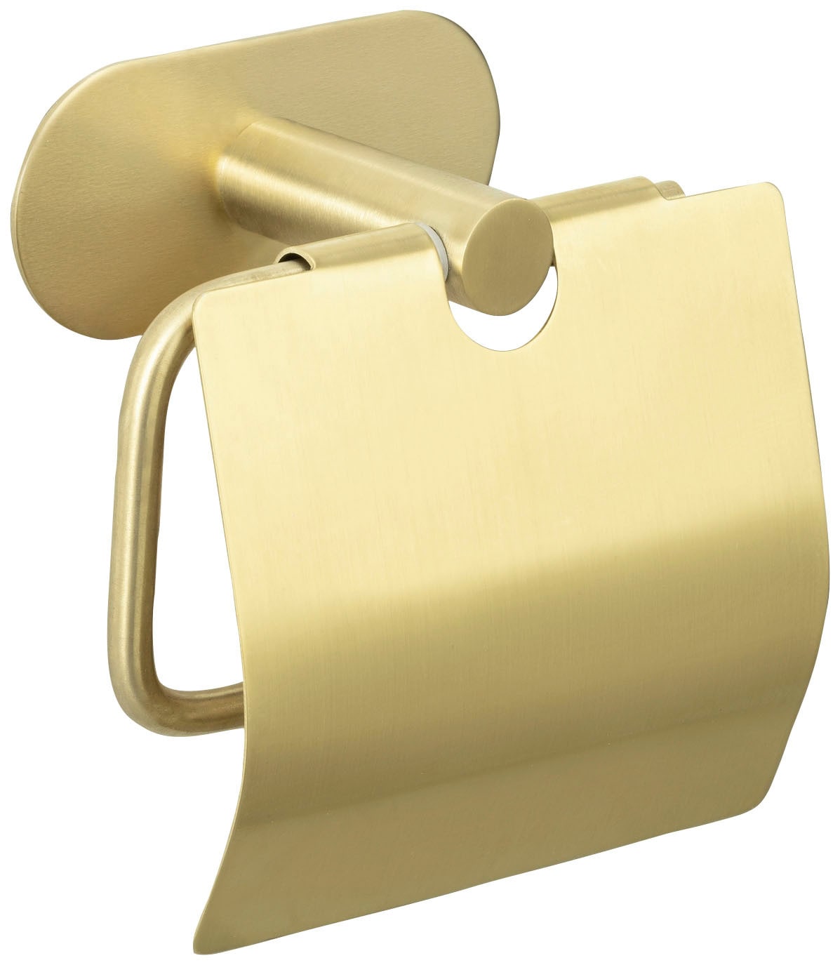WENKO Toilettenpapierhalter »Turbo-Loc®«, mit Deckel, Befestigen ohne Bohren