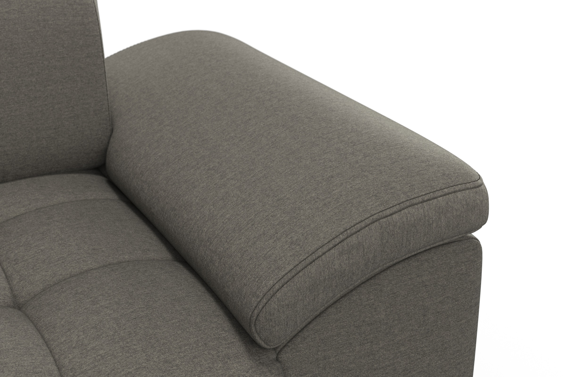 sit&more Ecksofa »Cool L-Form«, wahlweise mit Kopfteilverstellung und Vorziehsitz motorisch