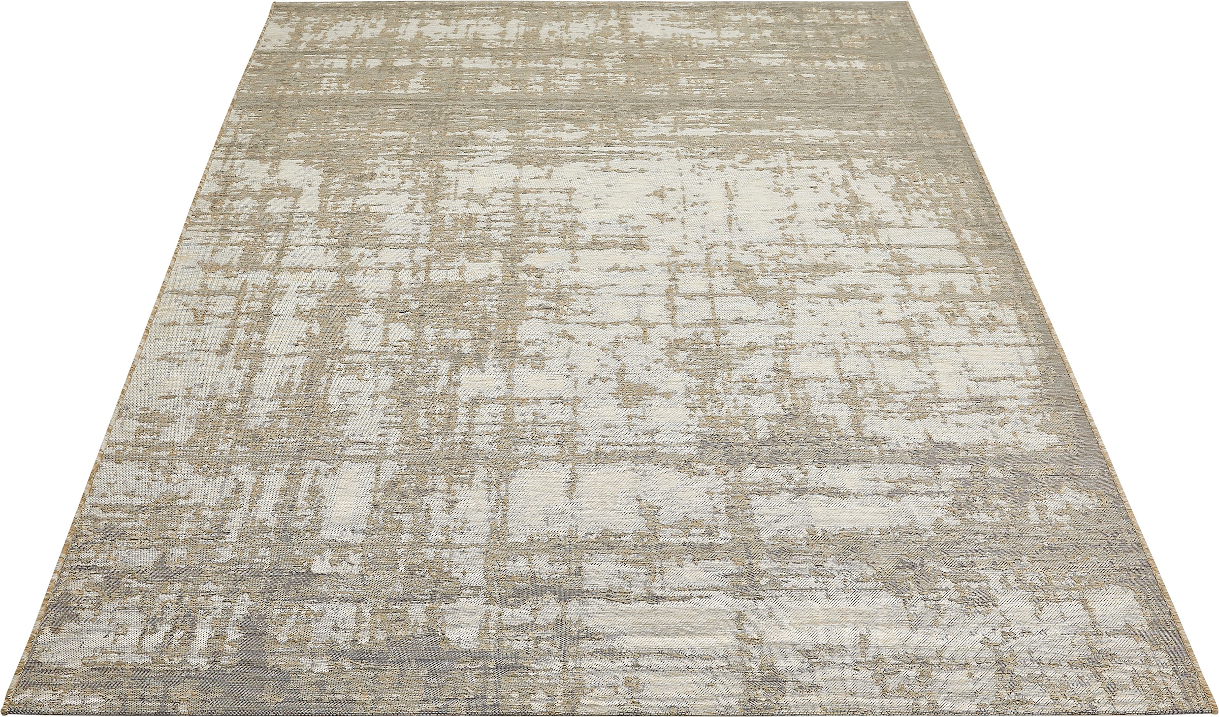 LUXOR living Teppich »Panama, Made in Belgium« rechteckig 5 mm Höhe Flachgewebe, modernes Design, In- und Outdoor geeignet