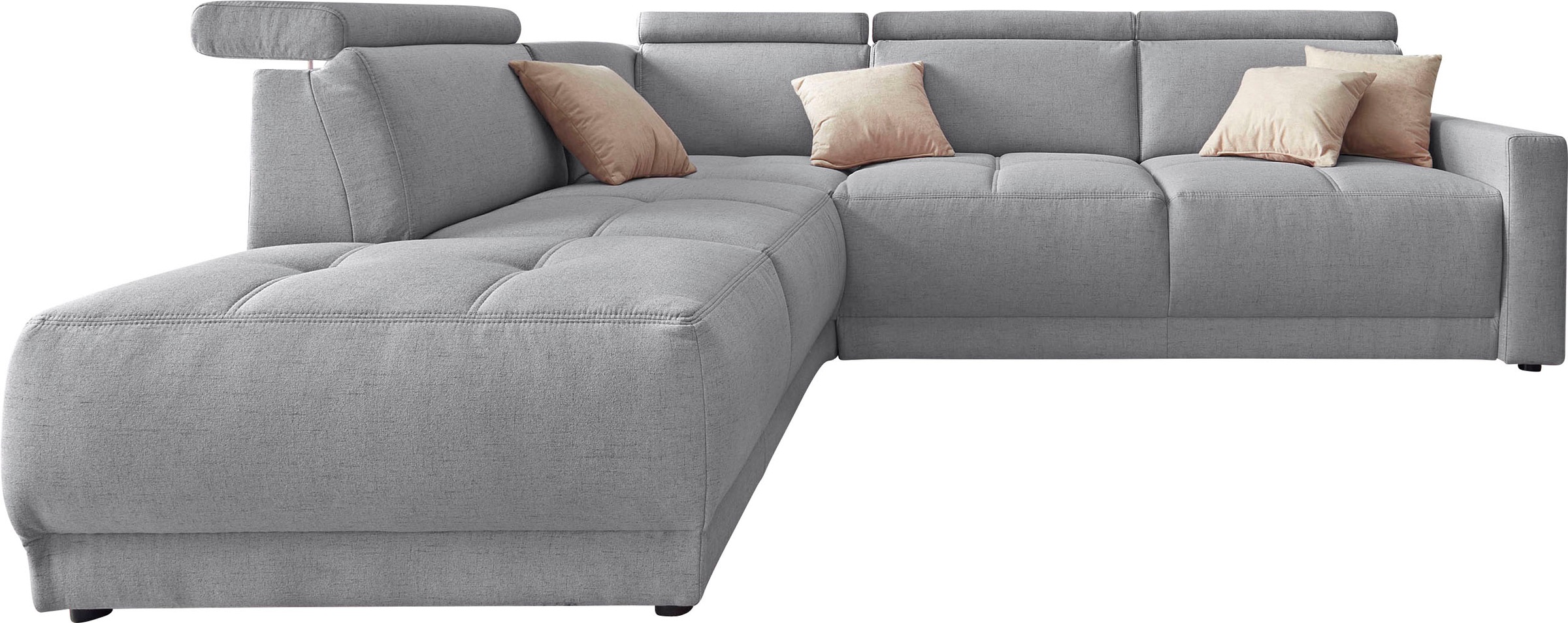 DOMO collection Ecksofa "Ava L-Form", mit Ottomane, Federkern wahlweise mit günstig online kaufen