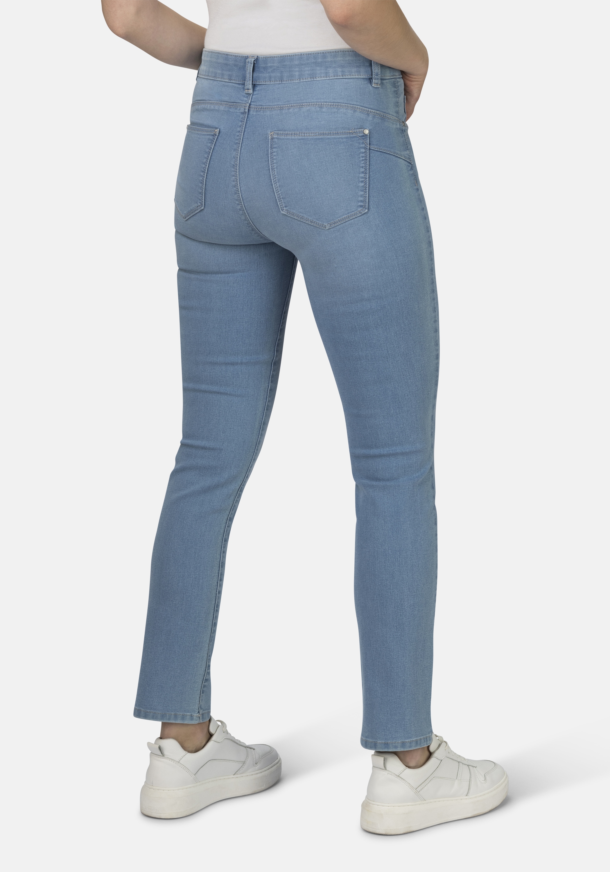 STOOKER WOMEN 5-Pocket-Jeans »Magic Shape Fit Milano Denim«, Casual Clean Wash Denim Jeans Magic Shape Effekt für Damen
