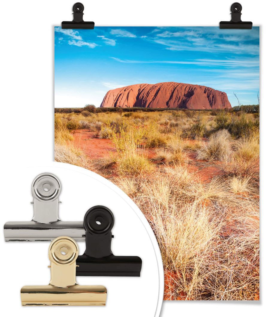 kaufen Wandbild, Poster Rock«, Australien, Wandposter »Ayers St.), Wall-Art Bild, (1 Poster, online
