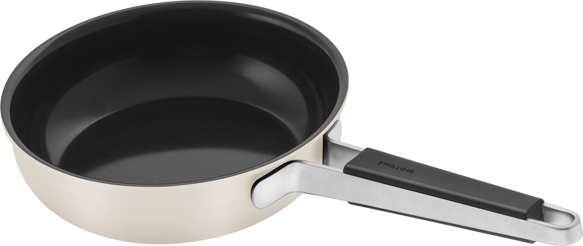 Zwilling Bratpfanne »Pure«, Edelstahl 18/10, (1 tlg.), Keramikbeschichtung, günstig online kaufen