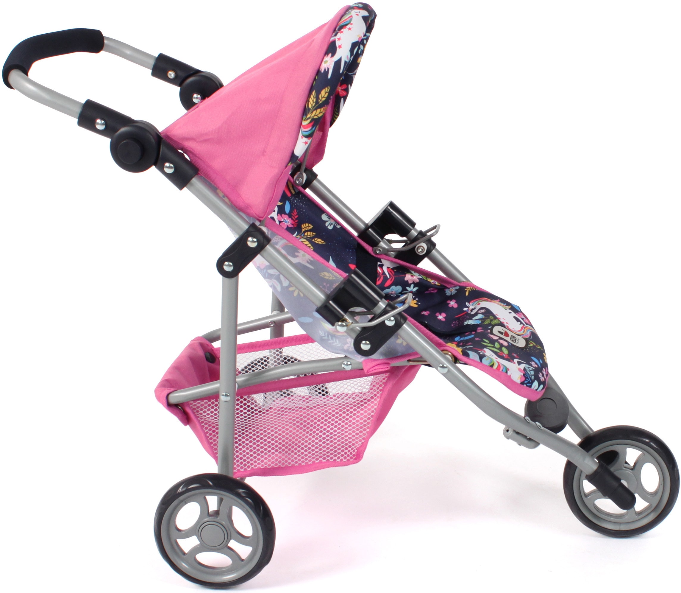 CHIC2000 Puppenbuggy »Jogging-Buggy Lola, Einhorn«, mit klappbarem Verdeck