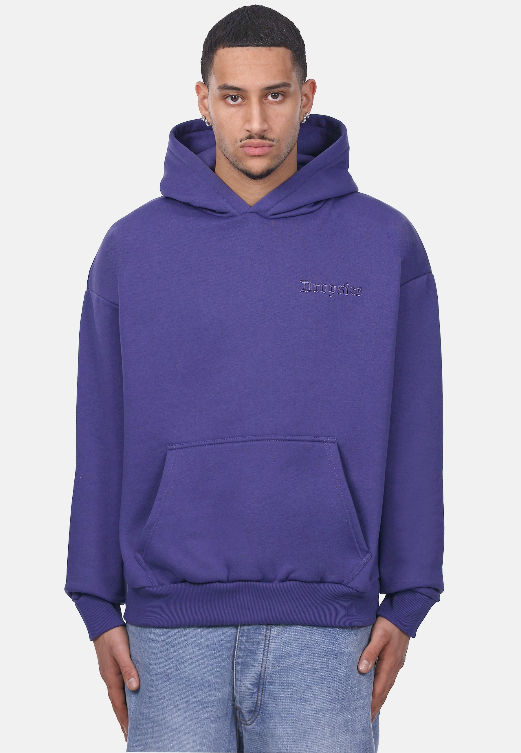 Dropsize Kapuzenpullover »Dropsize HEAVY OVERSIZE EMBO HOODIE« 1 Stk.