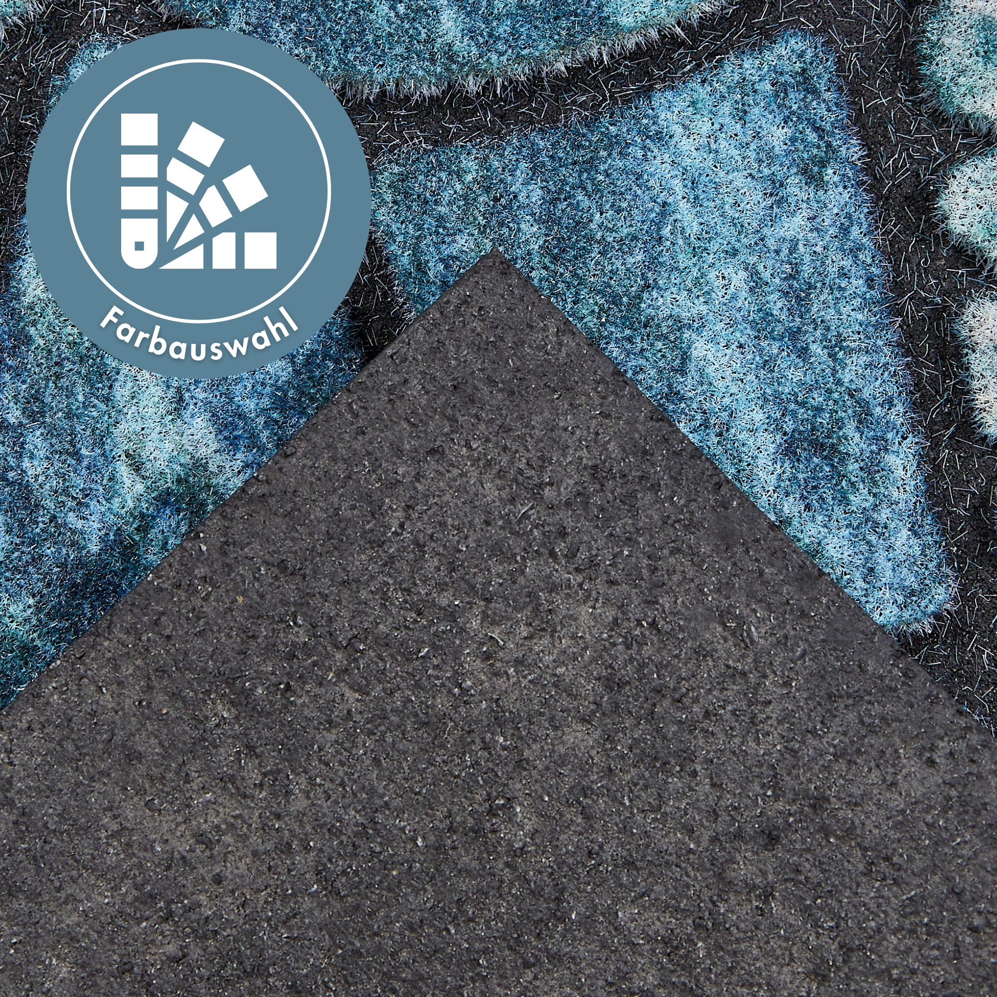 Andiamo Stufenmatte »Outdoor, 2er Set« rechteckig 6 mm Höhe Outdoor-Stufenmatten, Stein Motiv, Gartenbereich, Außenbereich