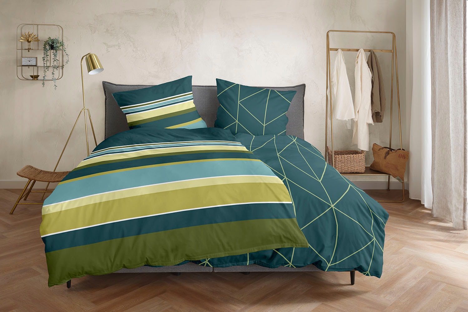 Primera Bettwäsche »Satin-Bettwäsche Golden« 2