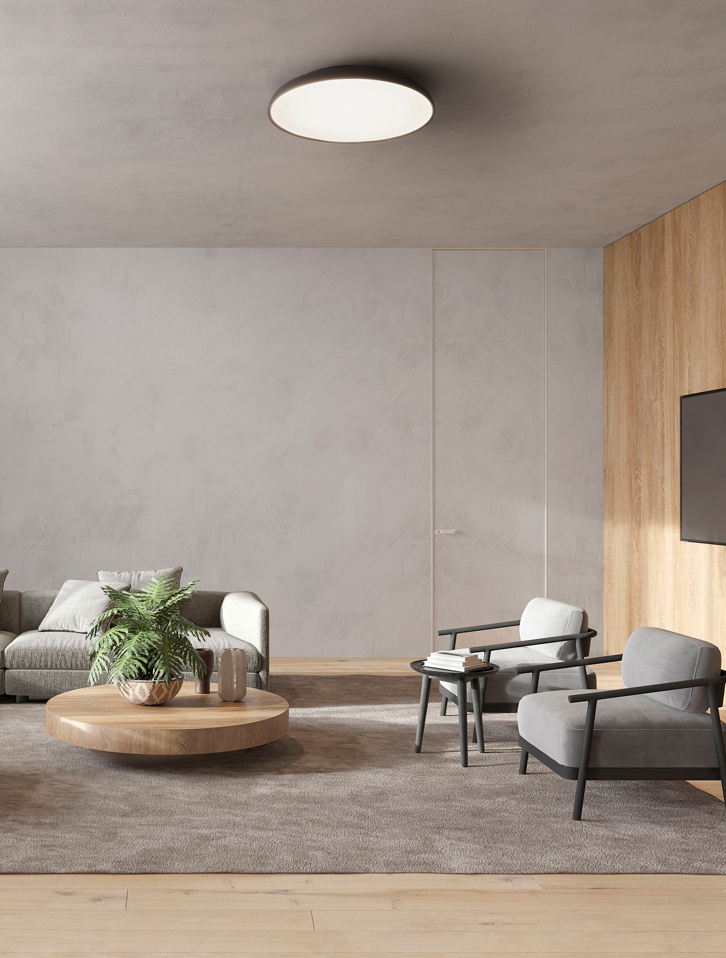Nova Luce LED Deckenleuchte »LINUS«, 1 flammig, Leuchtmittel LED-Modul   LE günstig online kaufen