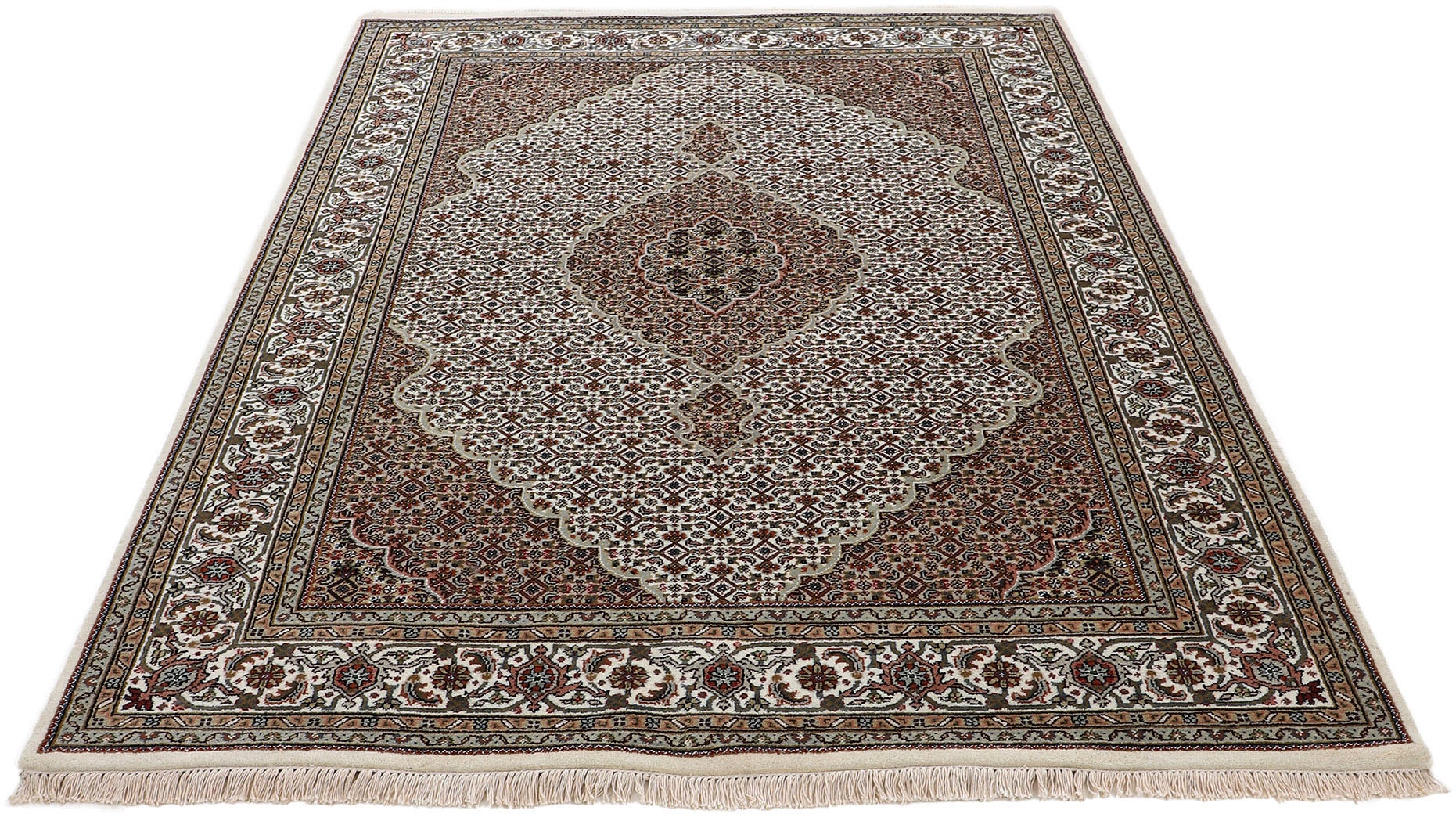 Woven Arts Orientteppich »Orientteppich Tabriz Mahi«, rechteckig, 15 mm Höh günstig online kaufen