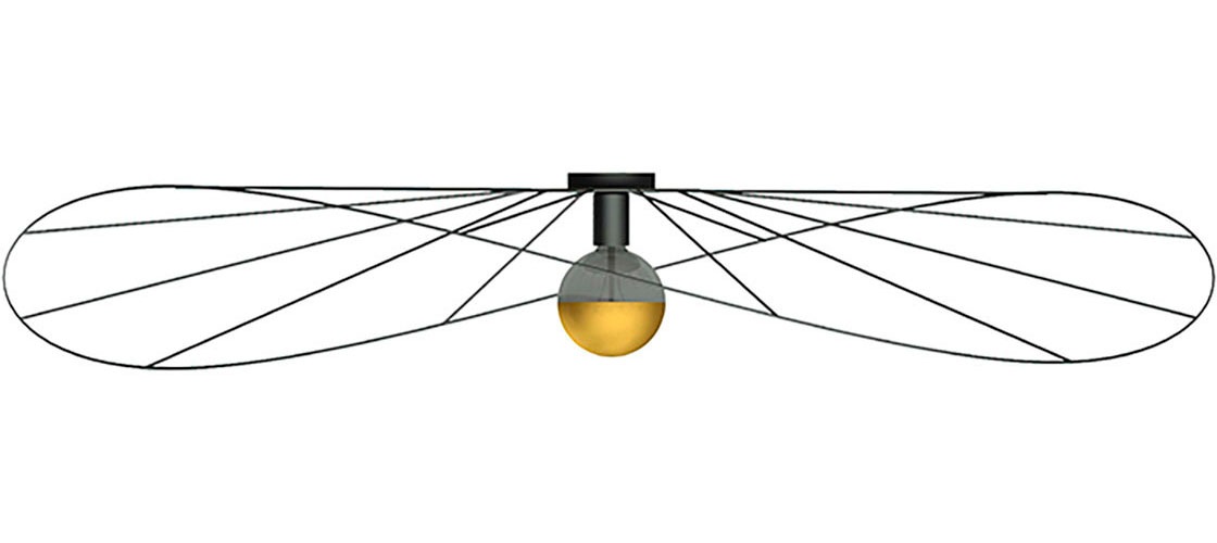 SOLLUX lighting Deckenleuchte »Eskola«, 1 flammig, Leuchtmittel E27   ohne günstig online kaufen
