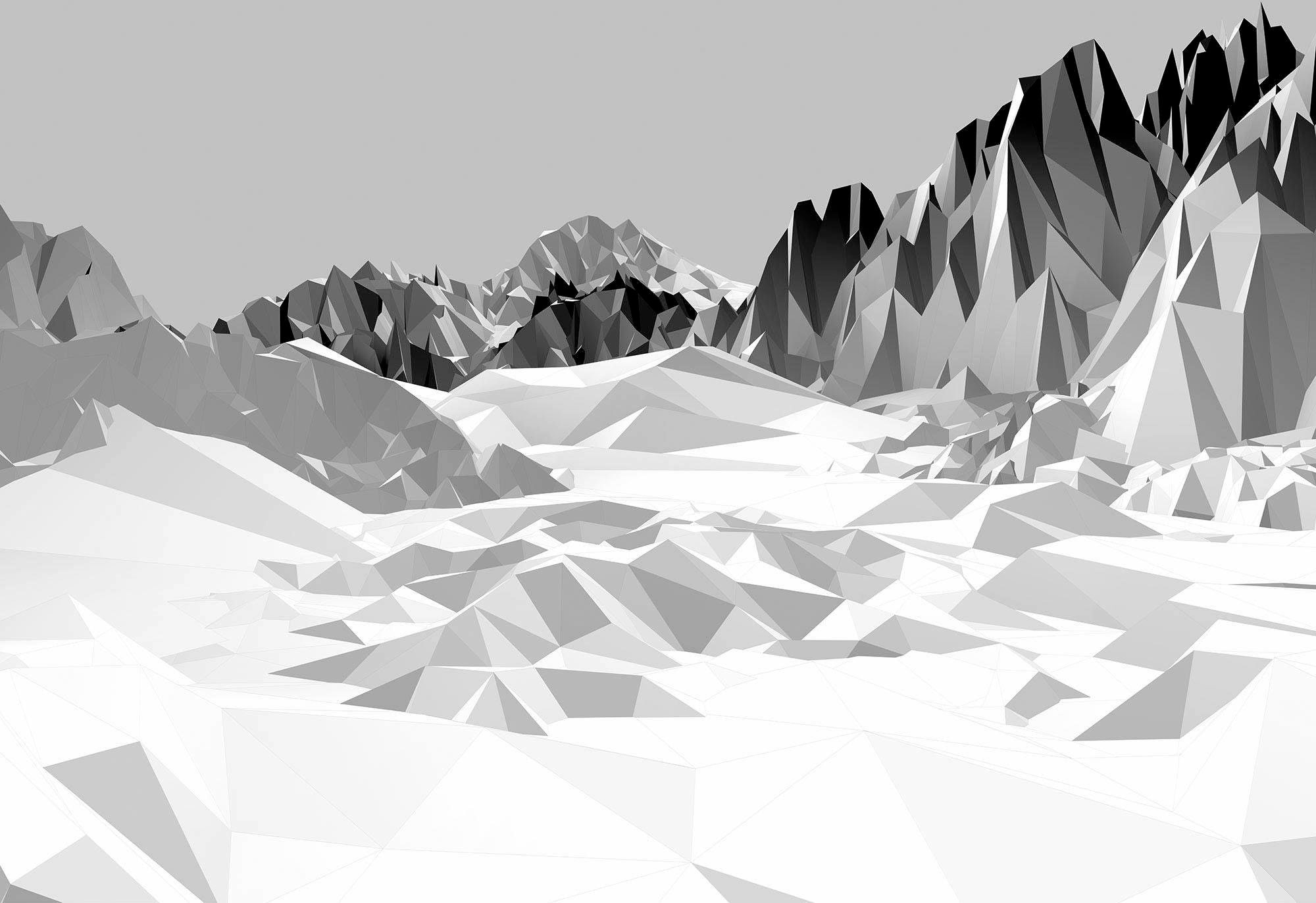 Komar Fototapete »Icefields«, 368x254 cm (Breite x Höhe), inklusive Kleister