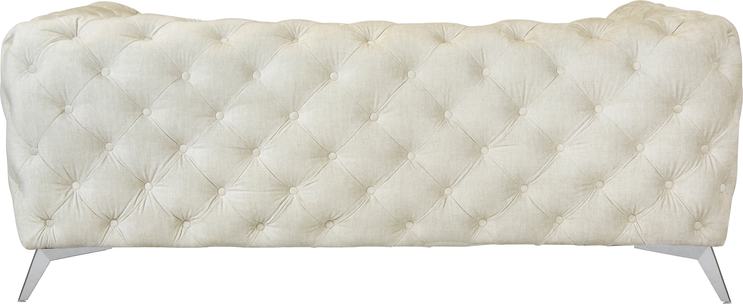Leonique Chesterfield-Sofa »Glynis«, aufwändige Knopfheftung, moderne Chesterfield Optik, Fußfarbe wählbar