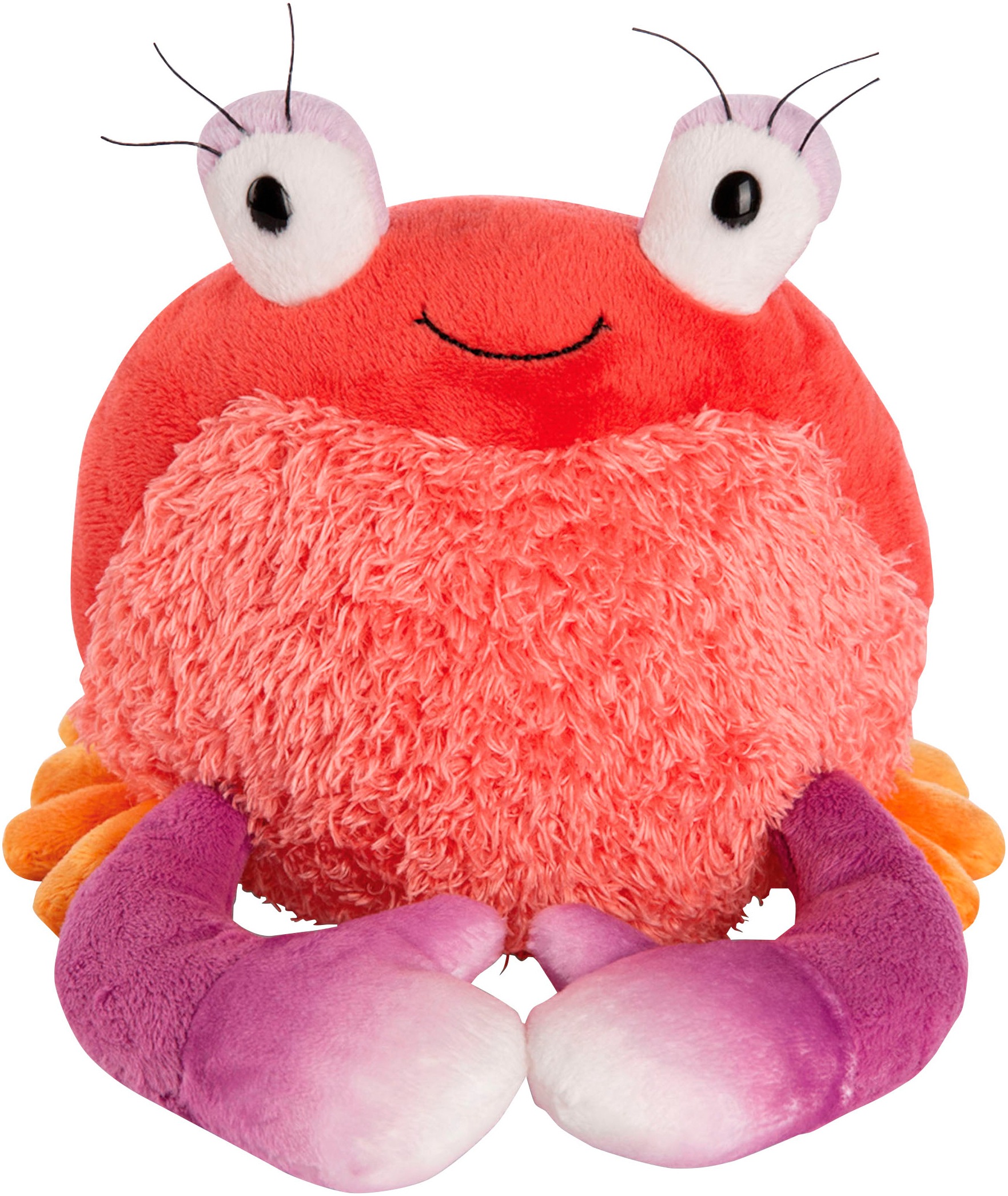 Nici Kuscheltier »Summer, Krabbe Seabelle, 20 cm«, schlenkernd, enthält recyceltes Material (Global Recycled Standard)