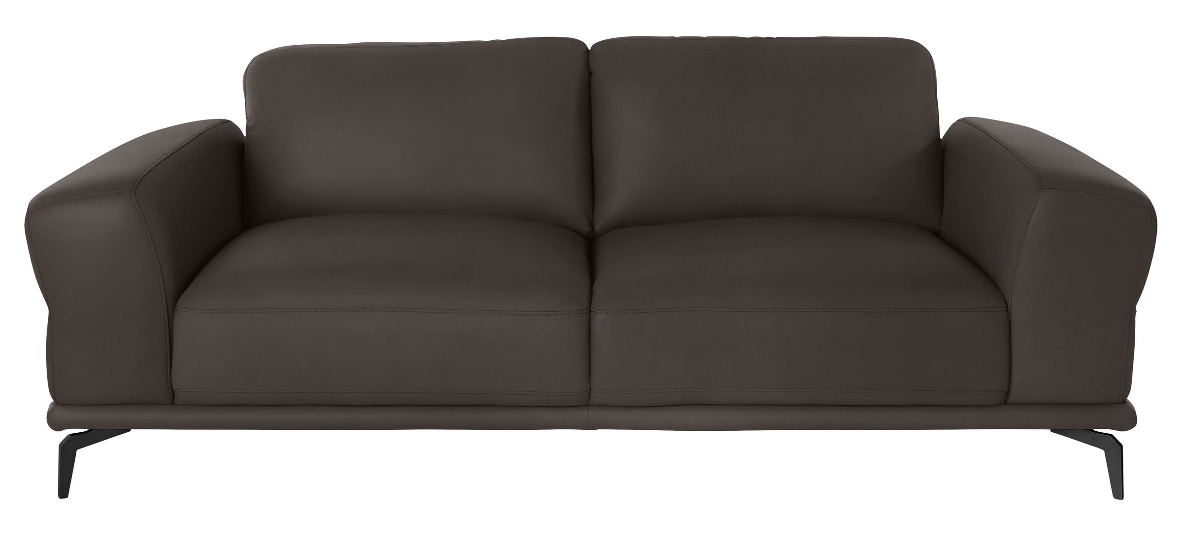 W.SCHILLIG 2,5-Sitzer »montanaa« mit Metallfüßen in Schwarz pulverbeschicht günstig online kaufen