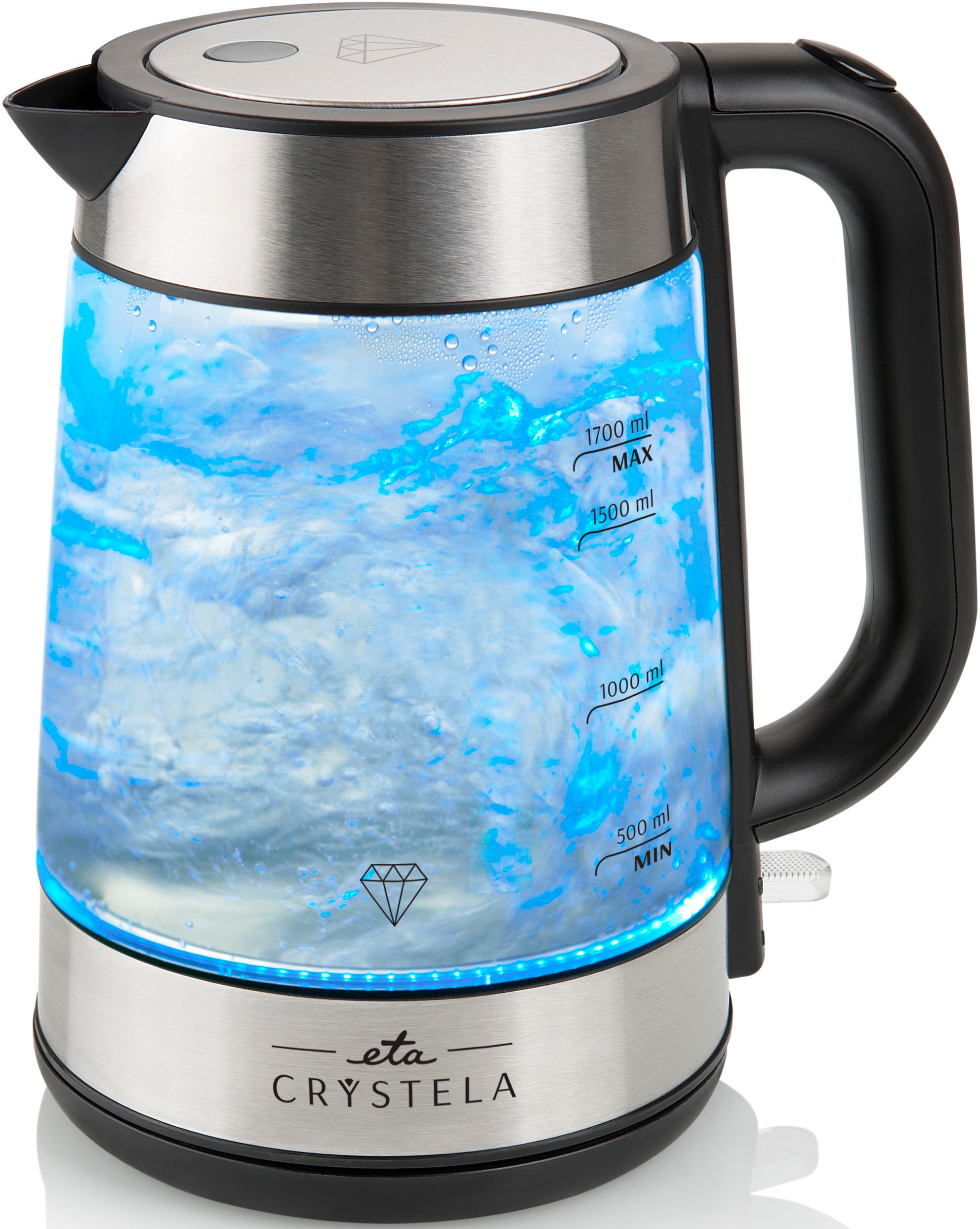 eta Wasserkocher »CRYSTELLA ETA615390000«, 1,7 l, 2200 W, mit LED-Beleuchtu günstig online kaufen