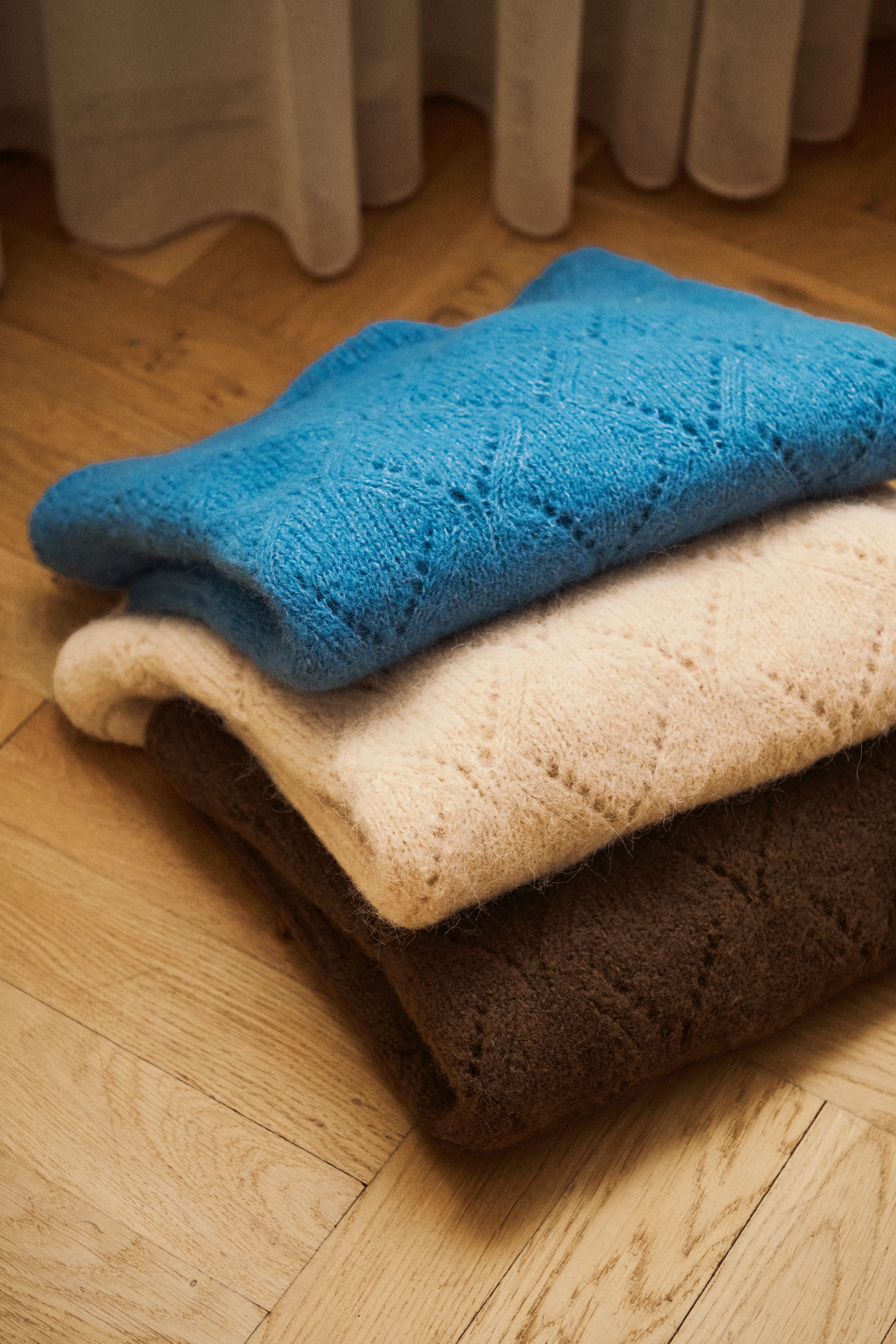 Saint Tropez Strickpullover »TabbathaSZ Pullover« Materialmix, Regular fit
