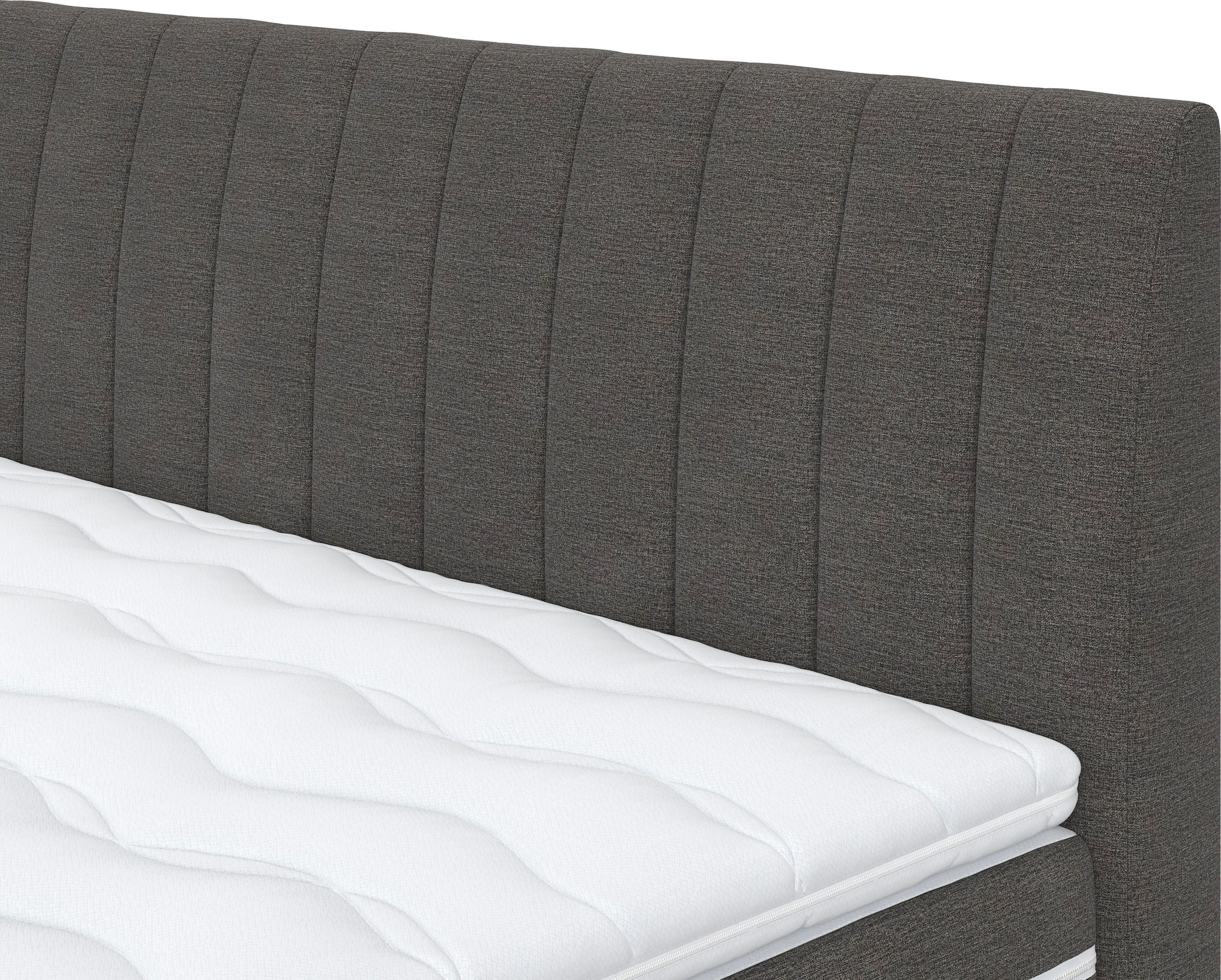 COTTA Boxspringbett »Shark inkl. Bettkasten und Topper«, erhältlich in den Breiten 140x200cm, 160x200cm und 180x200cm