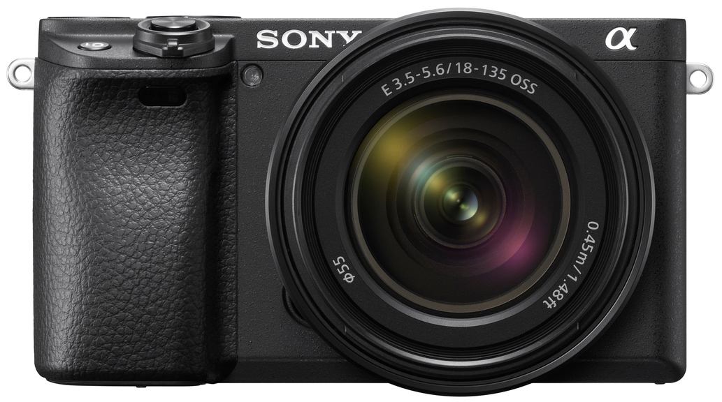Sony Systemkamera »Set: SEL70350G Objektiv + Alpha 6400AMB APS-C« SEL-18135 , SEL70350G , 24 , 2 fach fach x opt. Zoom , Bluetooth | WLAN , inkl. E-Mount Systemkamera, 24 Megapixel, 4K Video, 180° Klapp-Display