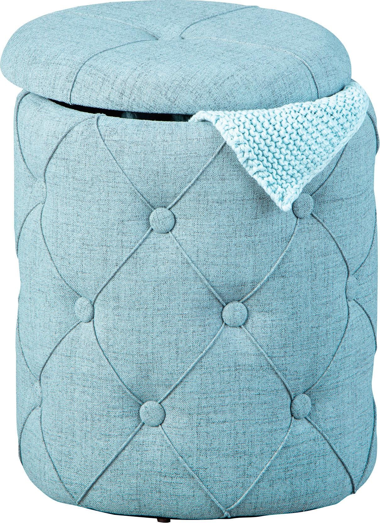 INOSIGN Hocker »Yapak«, Pouf mit Stauraum günstig online kaufen
