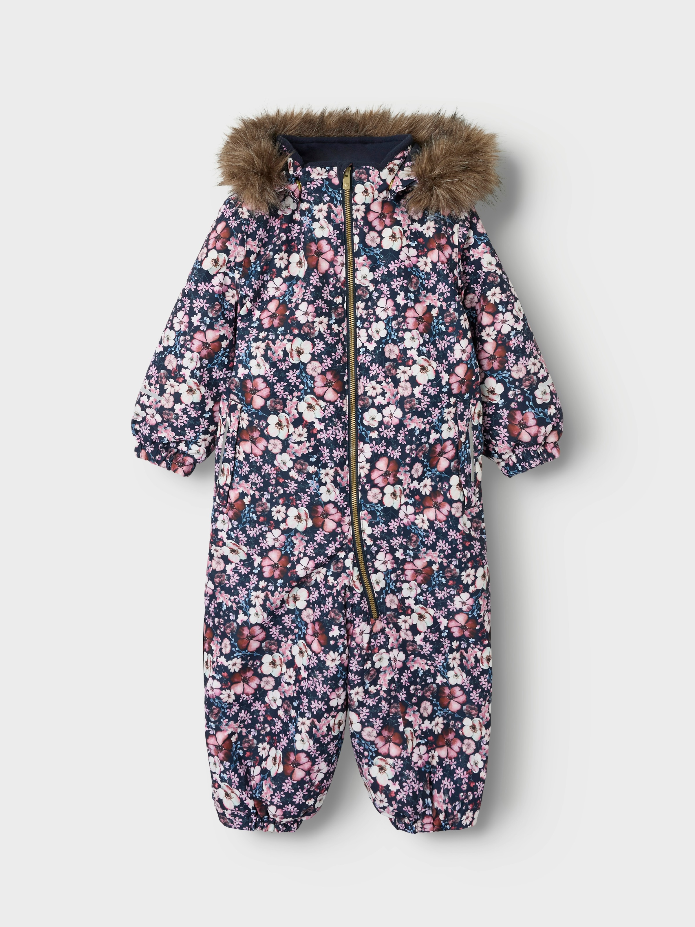 NAME IT Overall »NMFSNOW10 SUIT AOP FO NOOS�« Dark Sapphire 86 86 Overall von name it für Mädchen