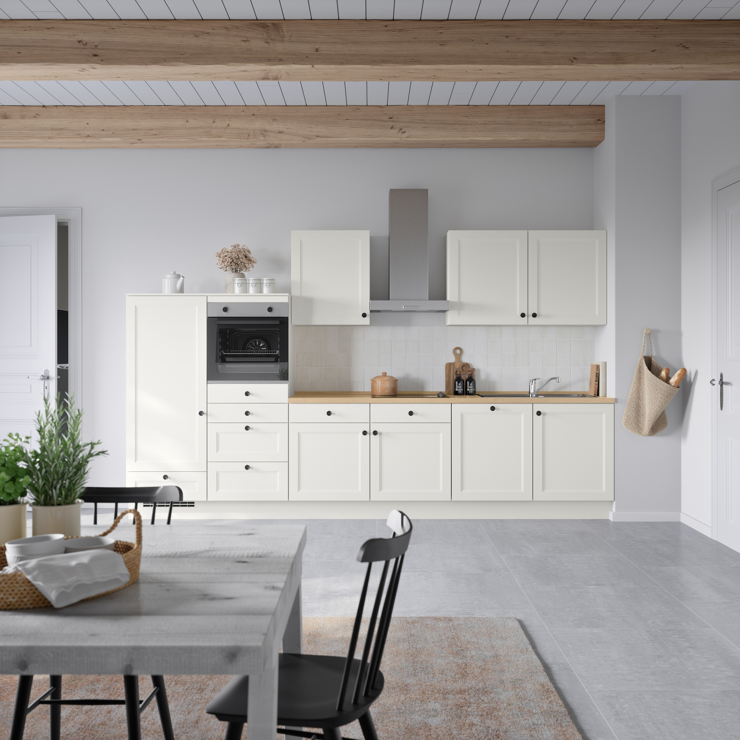 nobilia® Küchenzeile »"Cascada I"« vormontiert, Ausrichtung wählbar, Breite 360 cm, wahlw. mit E-Geräten