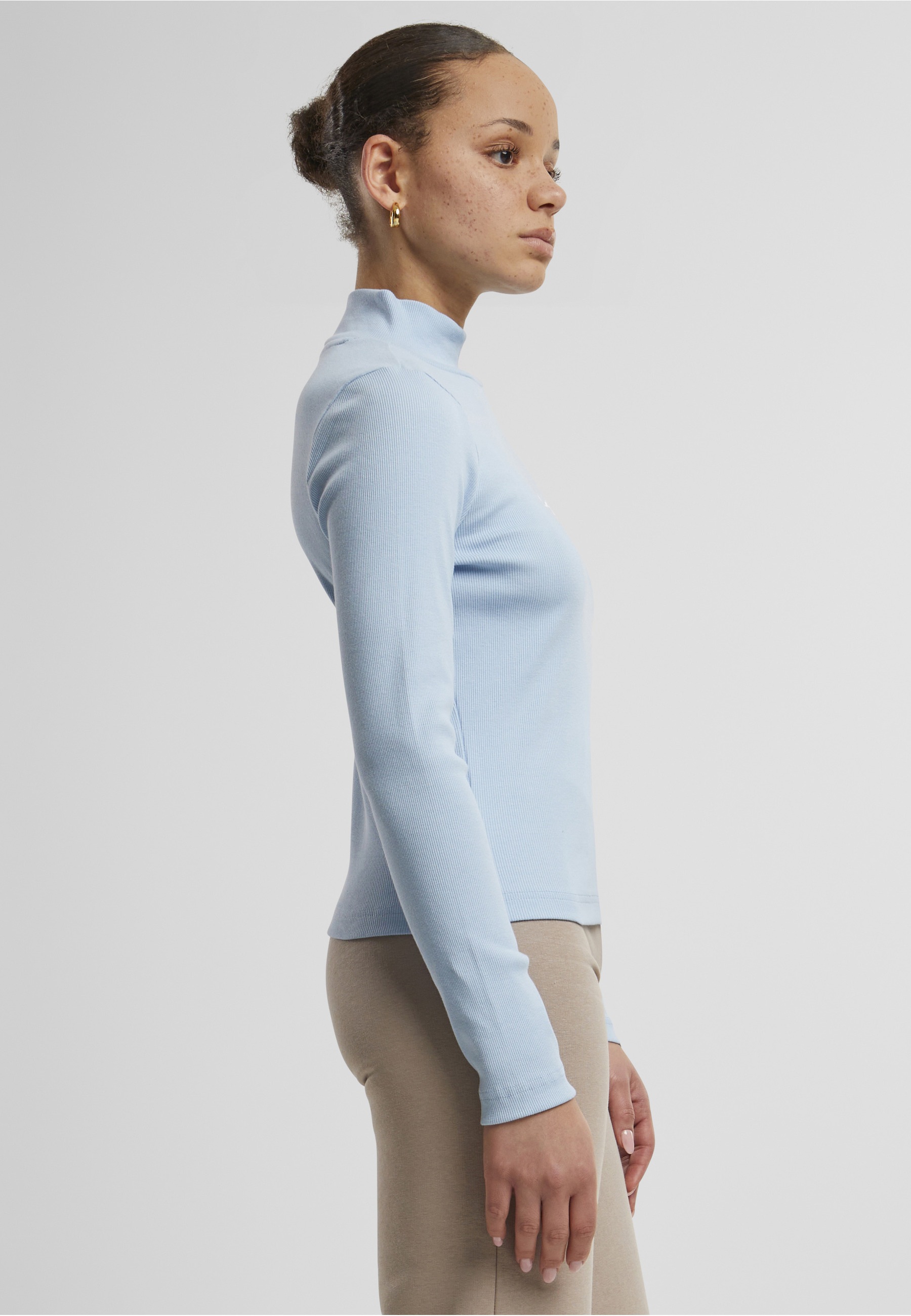 Karl Kani Longpullover »Karl Kani Damen KW213-063-1 Small Signature Rip Turtle Neck« 1 Stk.