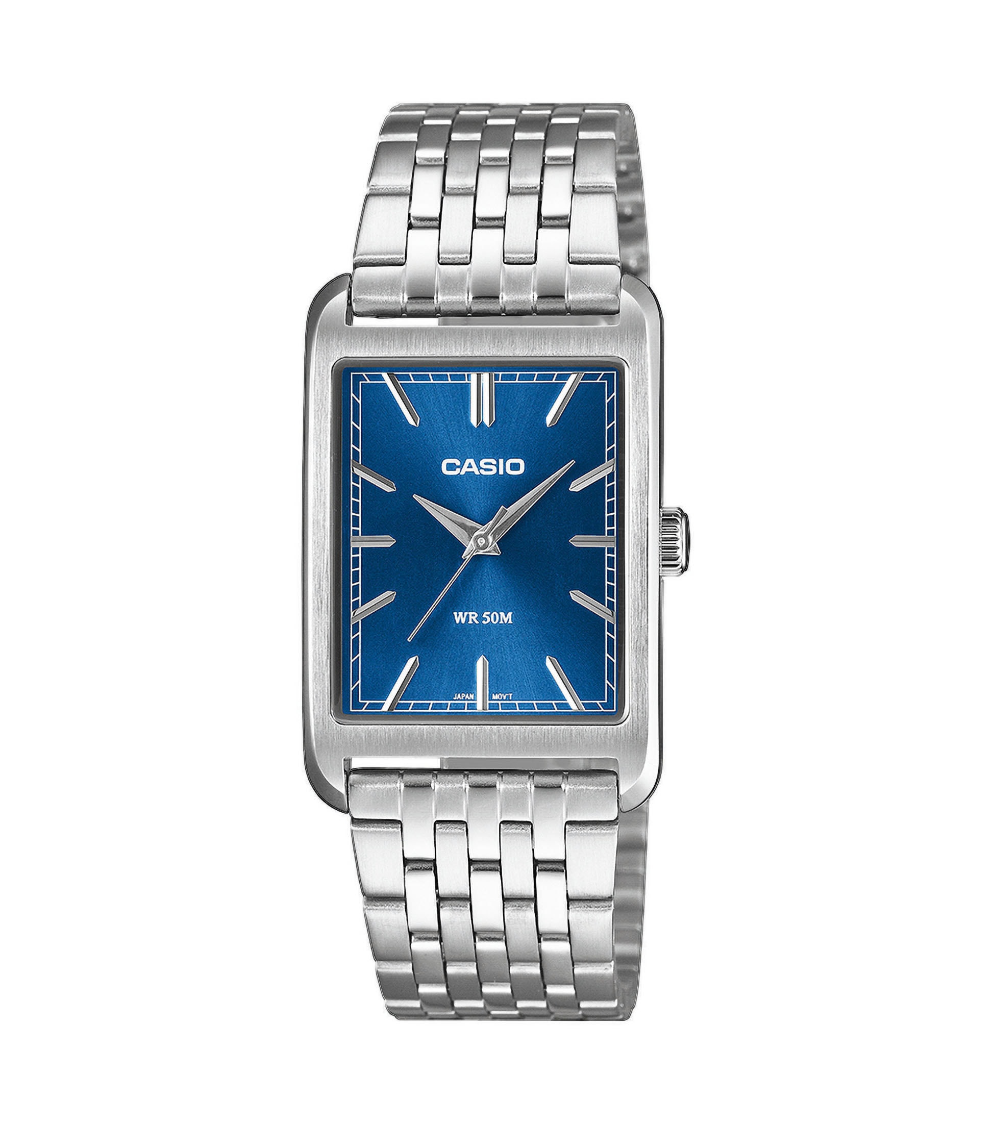 CASIO TIMELESS COLLECTION Quarzuhr Armbanduhr, Herrenuhr, Edelstahlarmband, analog