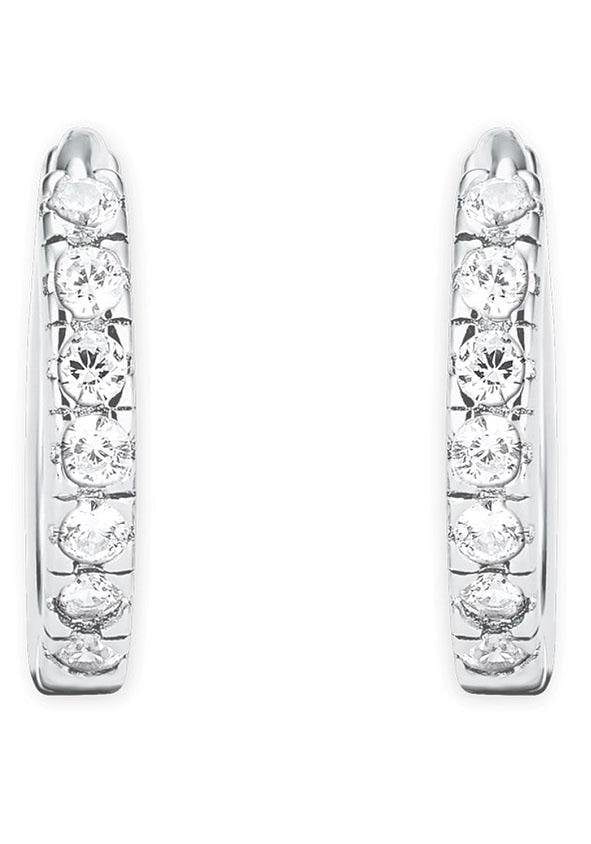 Amor Paar Creolen »2017285« mit Zirkonia (synth.)