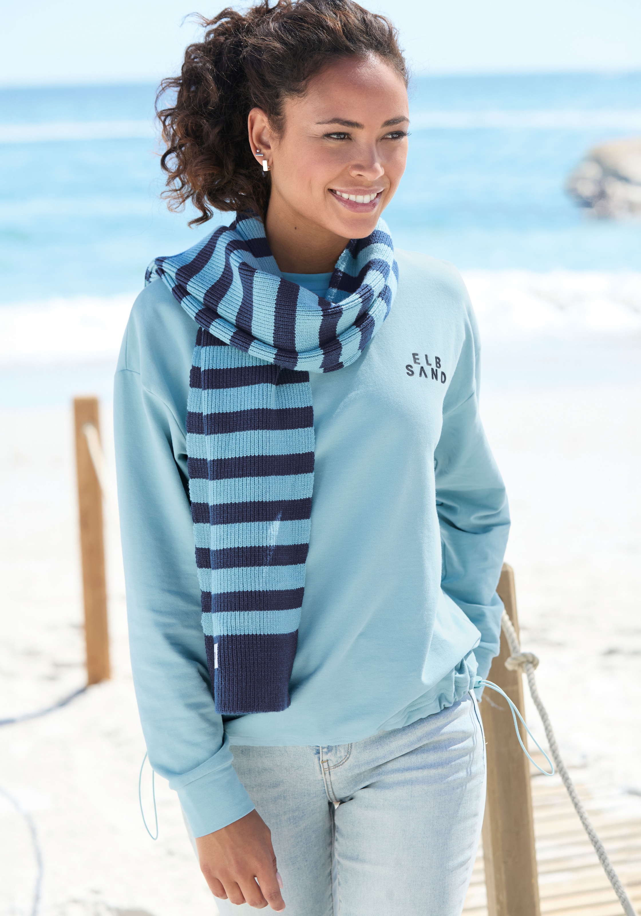 Elbsand Schal »Strickschal«, Winterschal, Damenschal, Modeschal