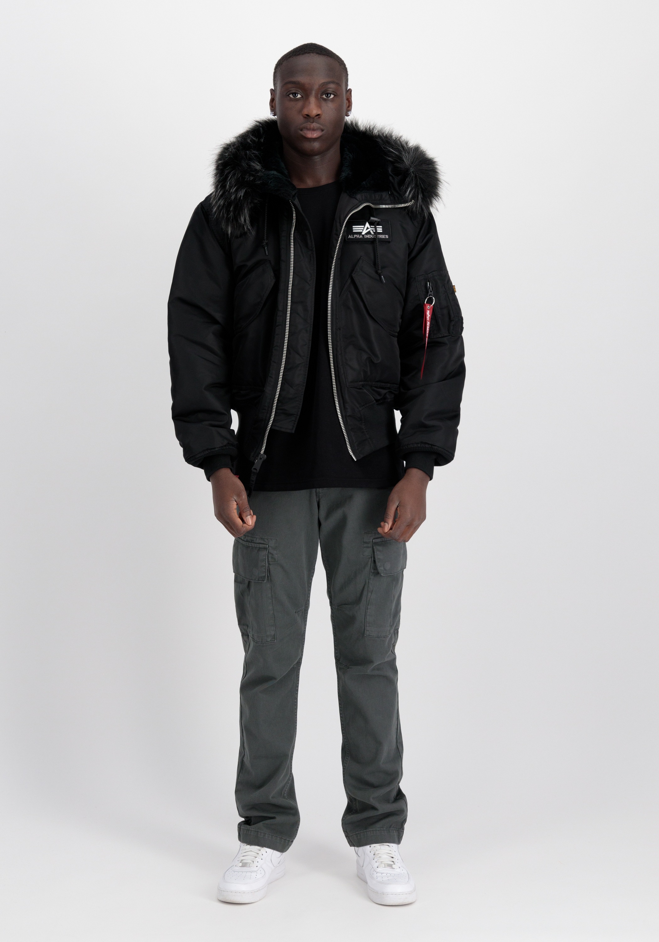 Alpha Industries Winterjacke »Alpha Industries Men - Bomber Jackets 45/P Hooded«