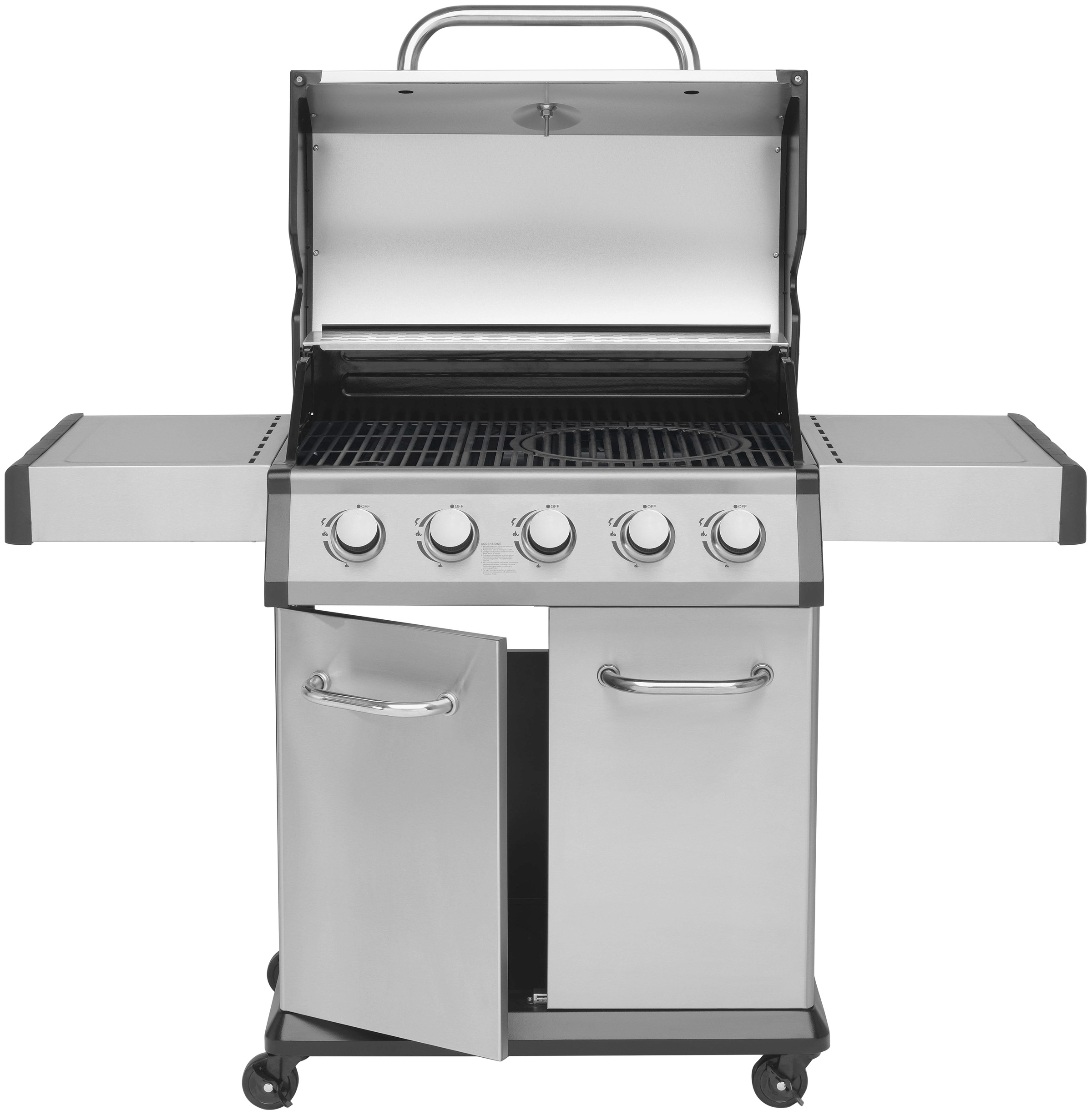 JUSTUS Gasgrill »Geras«, 5 Hauptbrenner, BxTxH: 141x57x112 cm