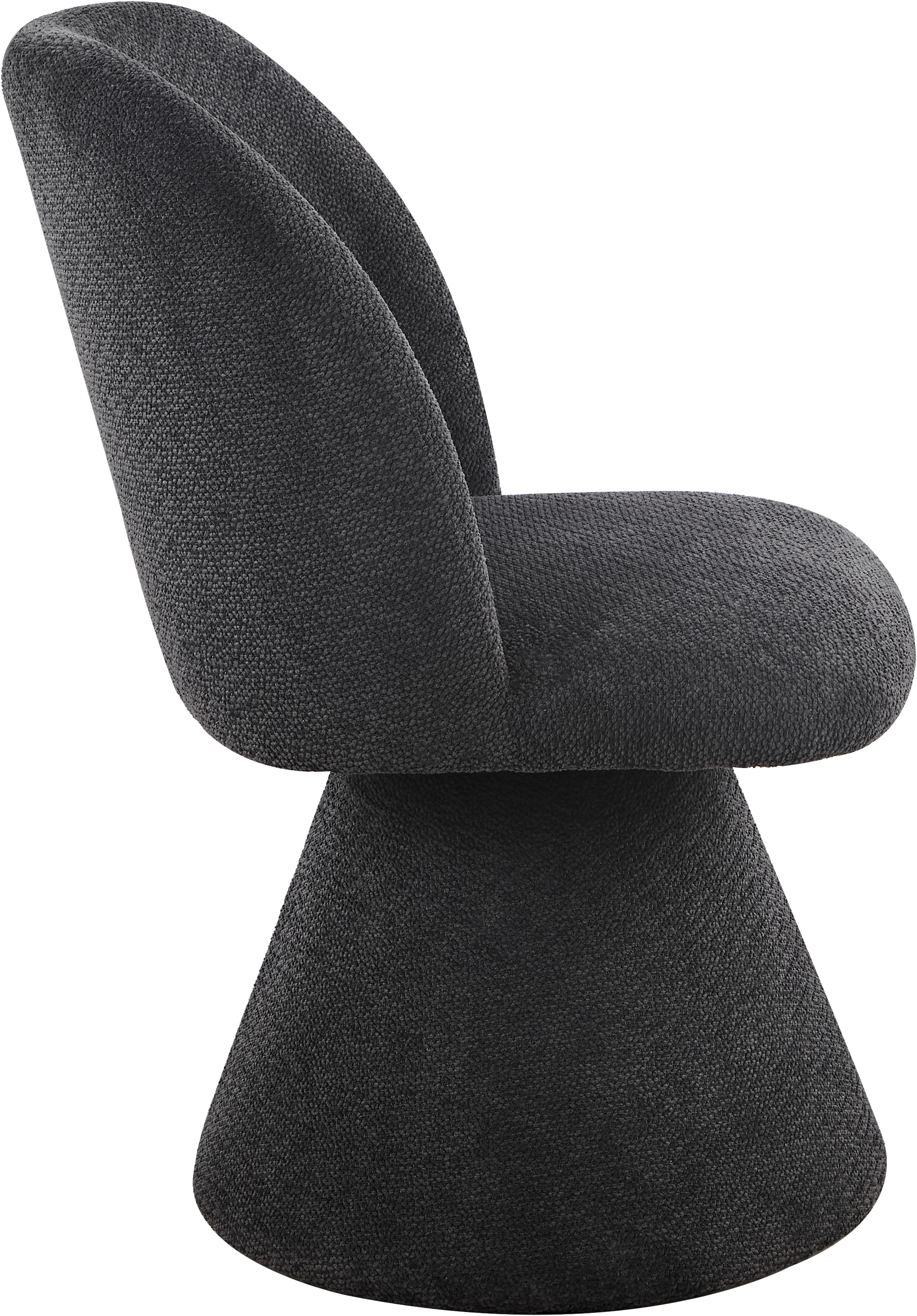 HELA Esszimmerstuhl »BARI II Drehstuhl« (Set) 1 Stk.360° drehbar, Polsterfuß, Webstoff, fest gepolstert