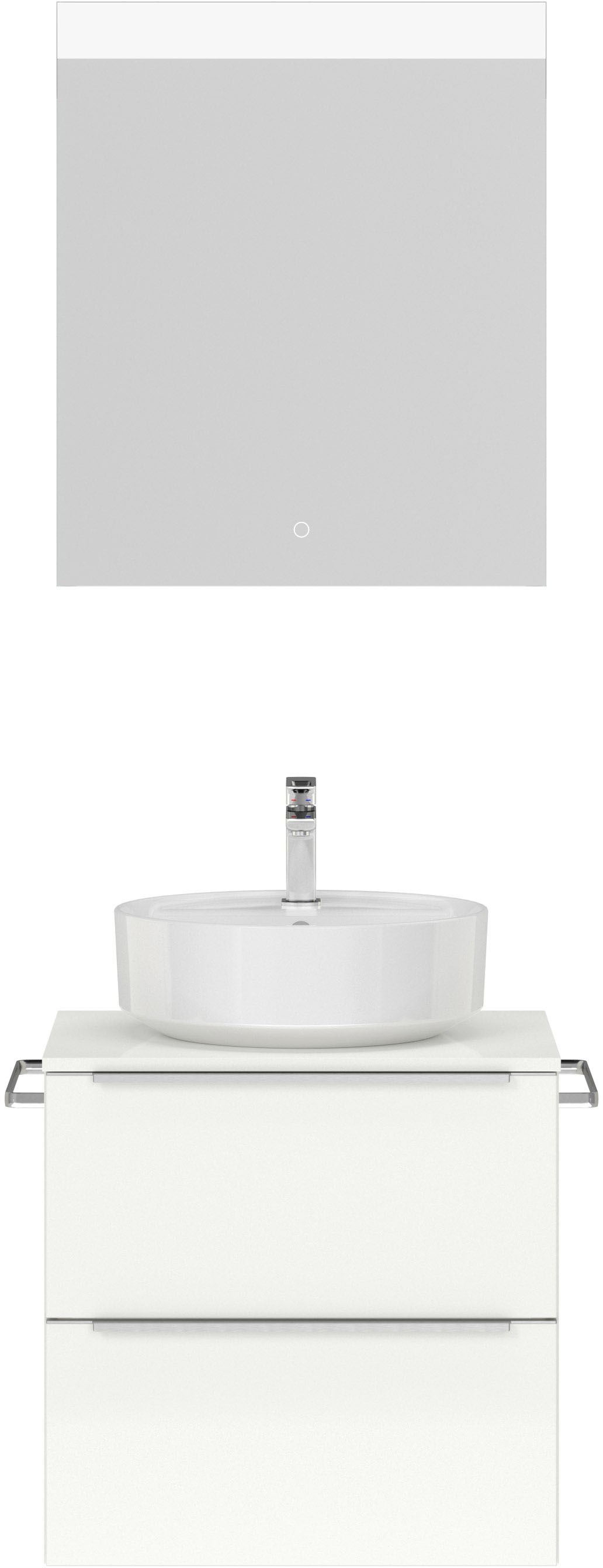 nobilia® Badmöbel-Set »Alvene« vormontiert, mit Soft-Close, 2 Stk. tlg. günstig online kaufen