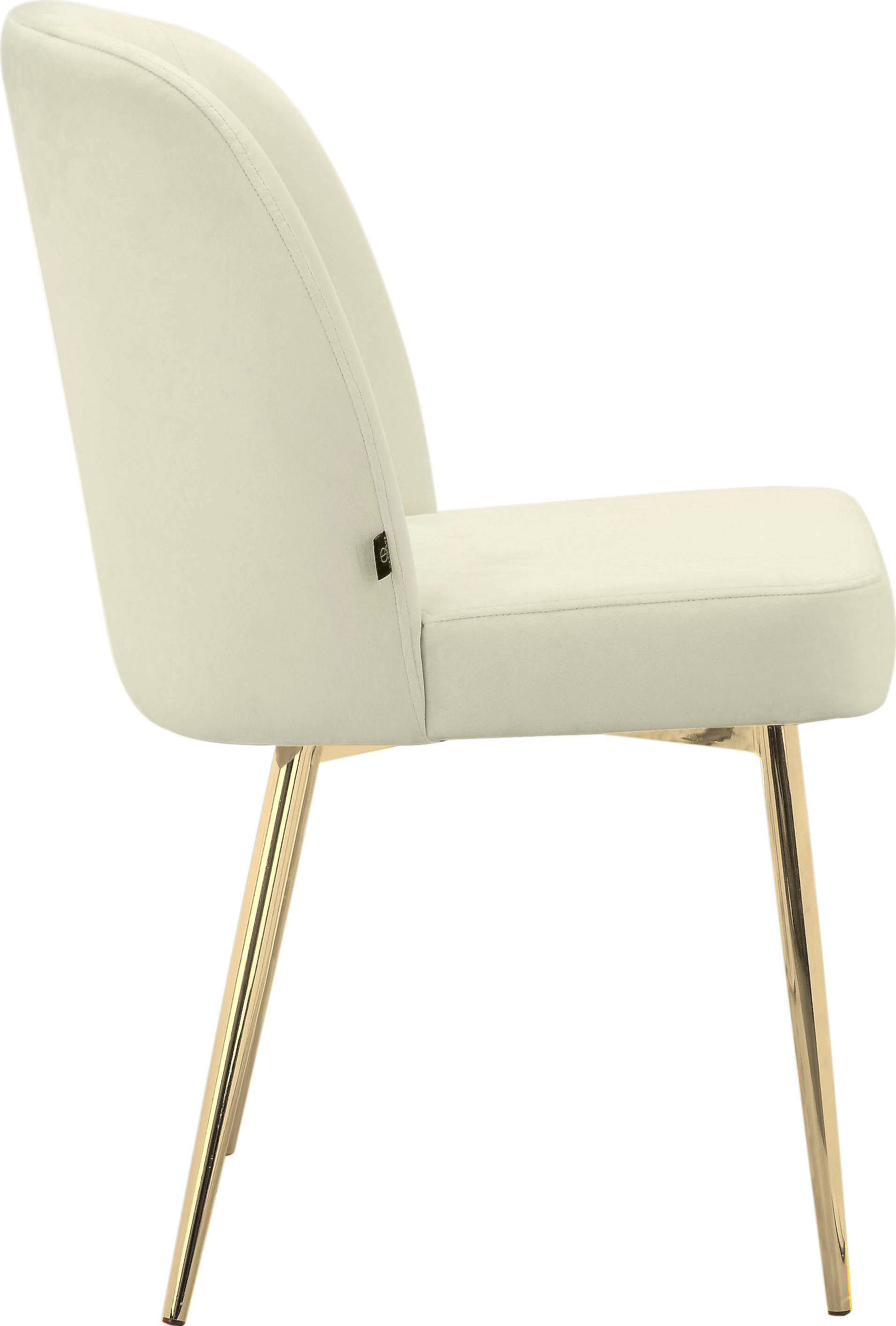 Leonique Esszimmerstuhl »Felicity«, 2 St., Veloursstoff, im 2er Set erhältlich, mit Sitz und Rücken gepolstert, Sitzhöhe 48 cm