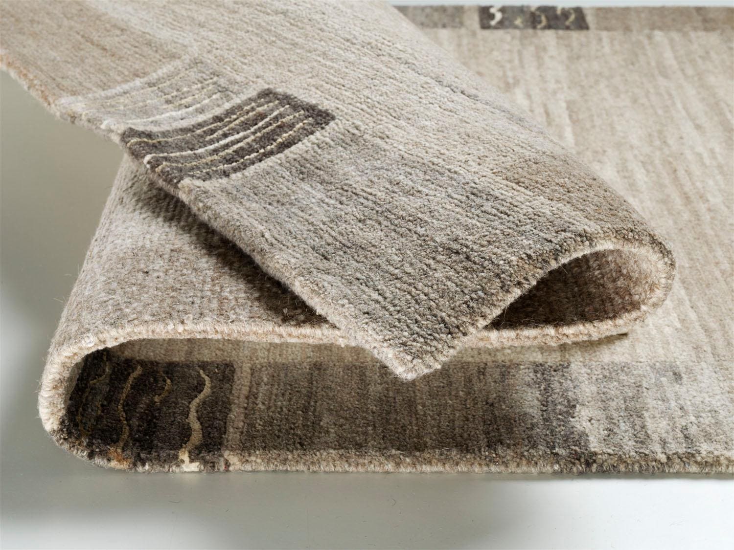 OCI DIE TEPPICHMARKE Teppich »Natura rechteckig, handgeknüpft, Greny«, bestellen schnell und Wohnzimmer Silk bequem