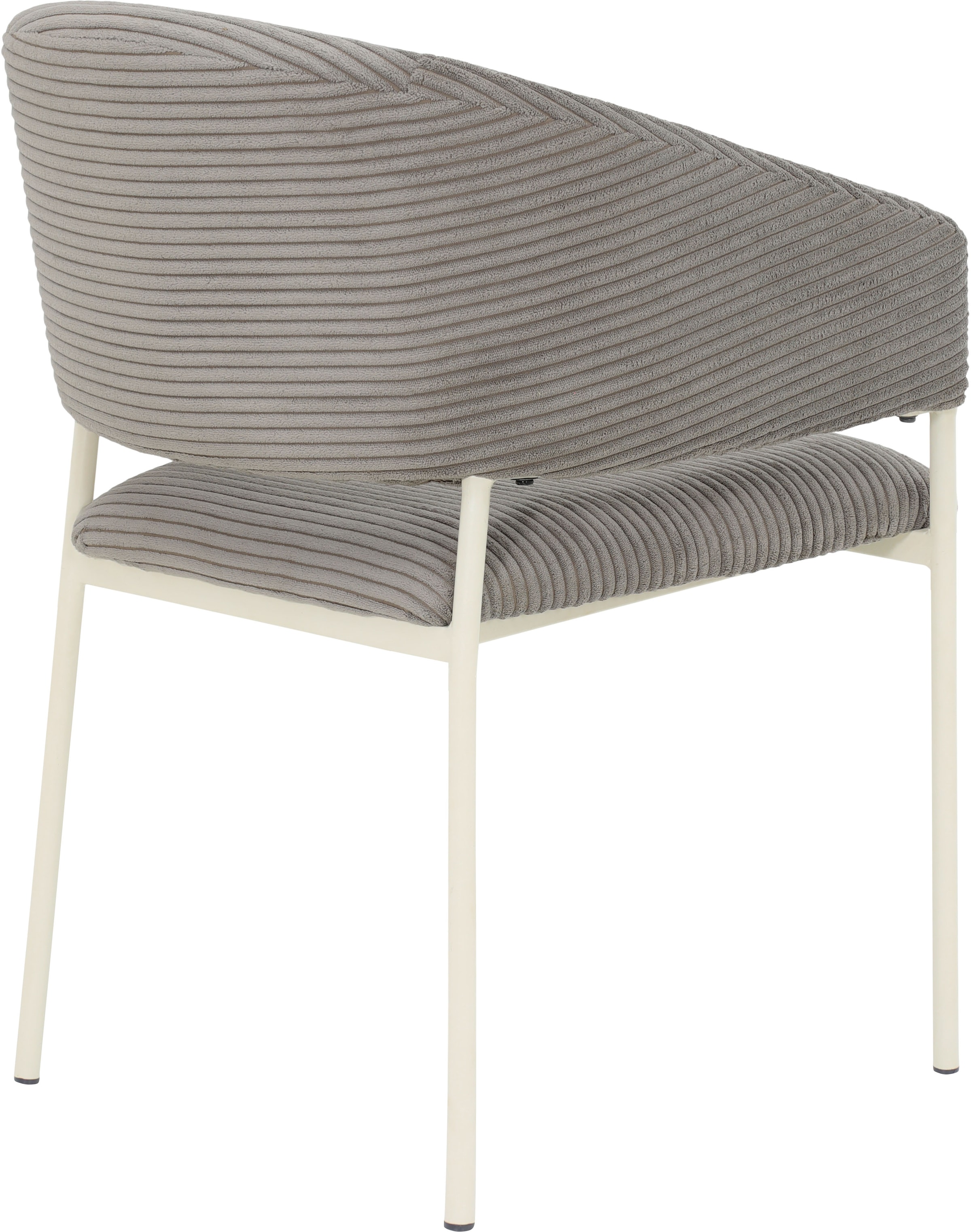 TOM TAILOR HOME Armlehnstuhl »EMBRACE ARMCHAIR«, (Set), 2 St., Breitcord, Esszimmerstuhl, mit Armlehnen, 4-Fußgestell, Rückenausschnitt