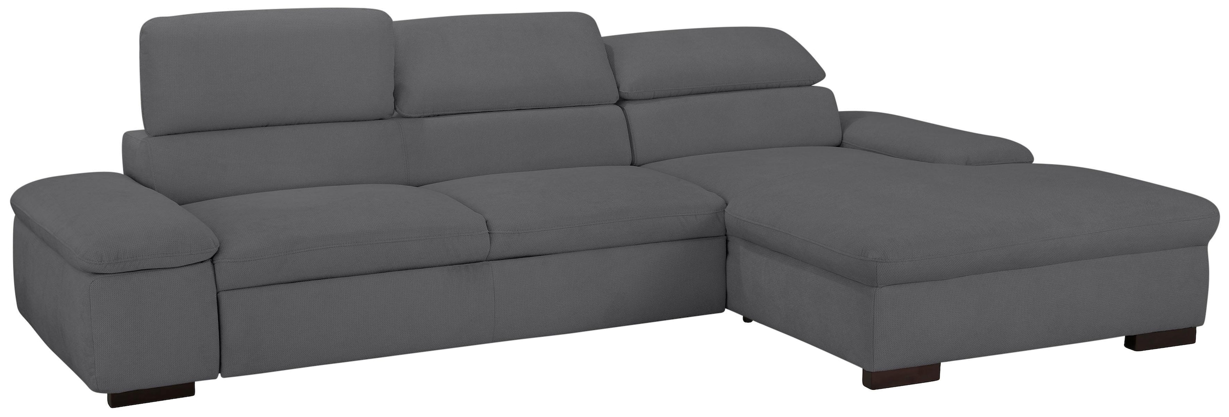 Home affaire Ecksofa »Alberto L-Form«, mit Kopfteilverstellung, wahlweise mit Bettfunktion