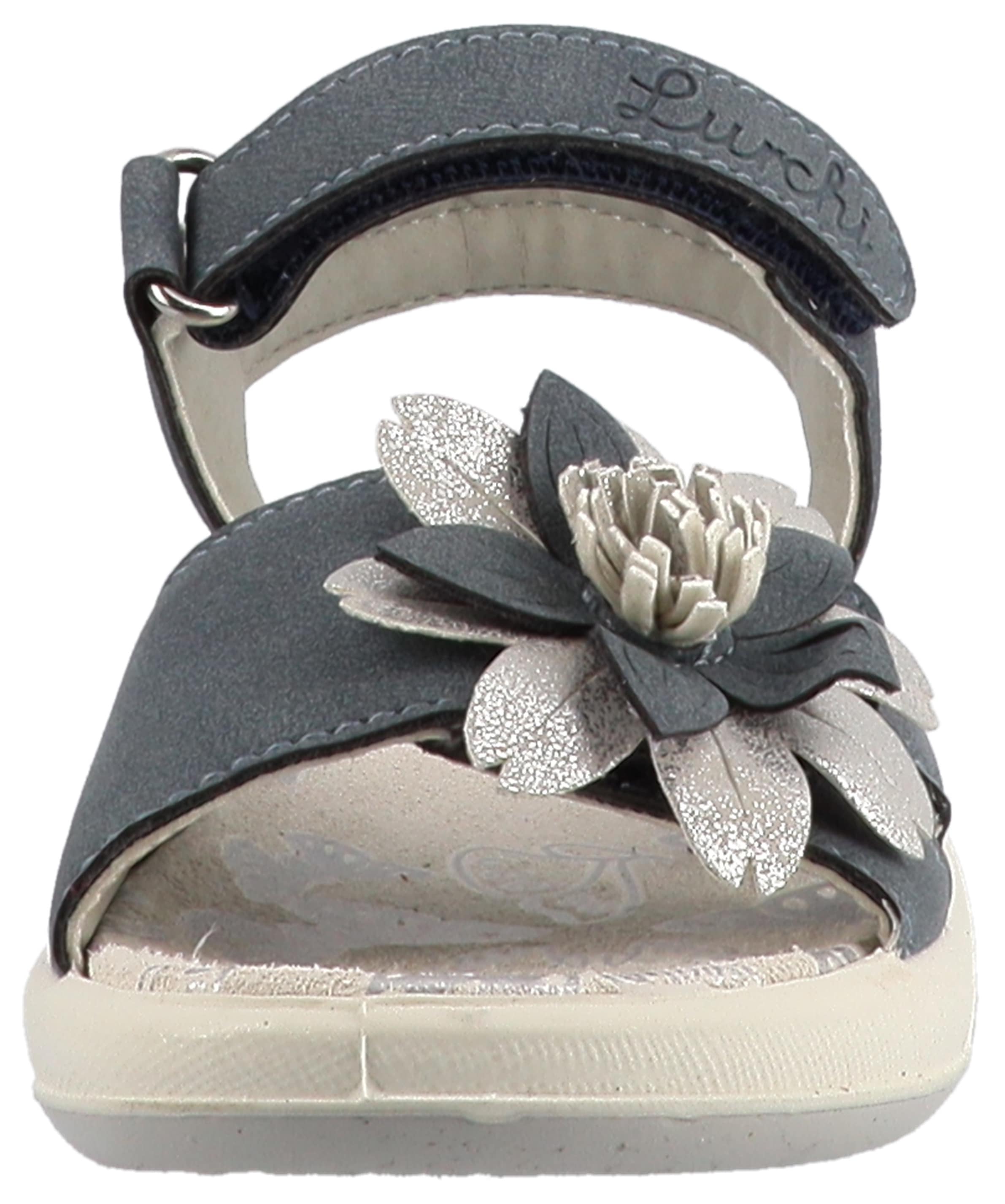 Lurchi Sandale »Flora«  Sandalette mit Blumenverzierung, Größenschablone zum Download