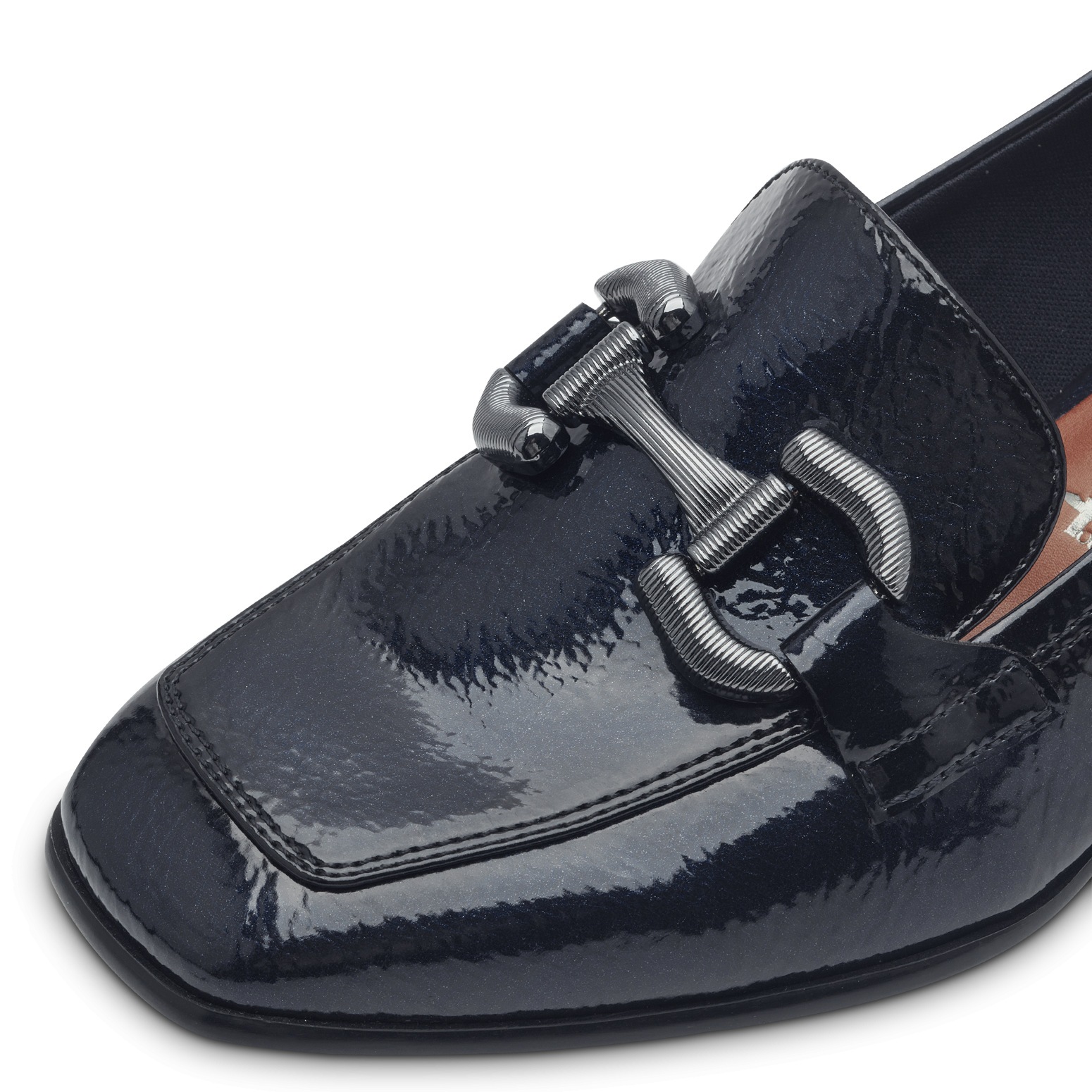 Tamaris Slipper, Blockabsatz, Pumps, Halbschuh, Schlupfschuh mit modischer Zierspange